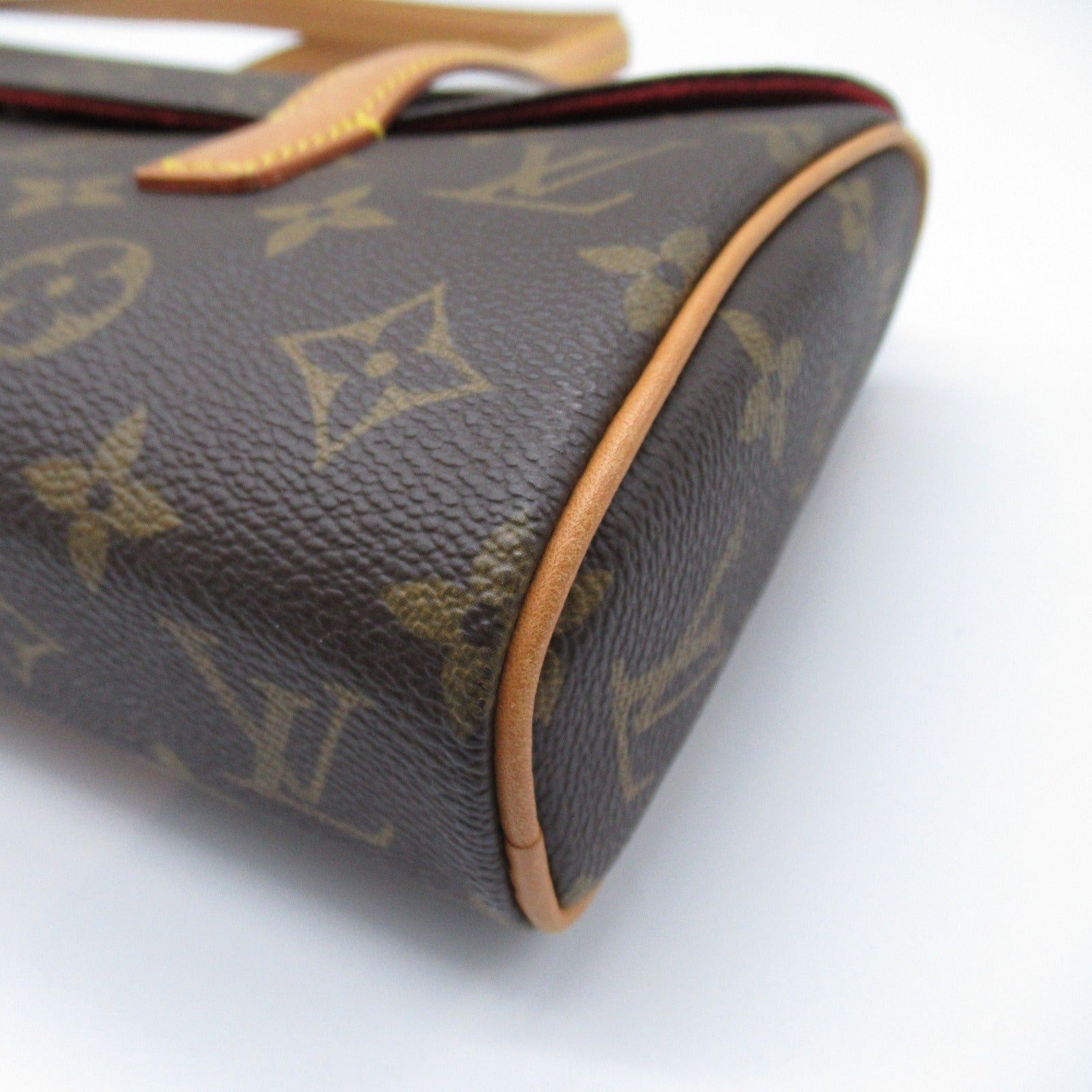 Louis Vuitton Louis Vuitton Sonatine Handbag Coated Canvas Monogram Brown Size ONE SIZE - 8 Thumbnail