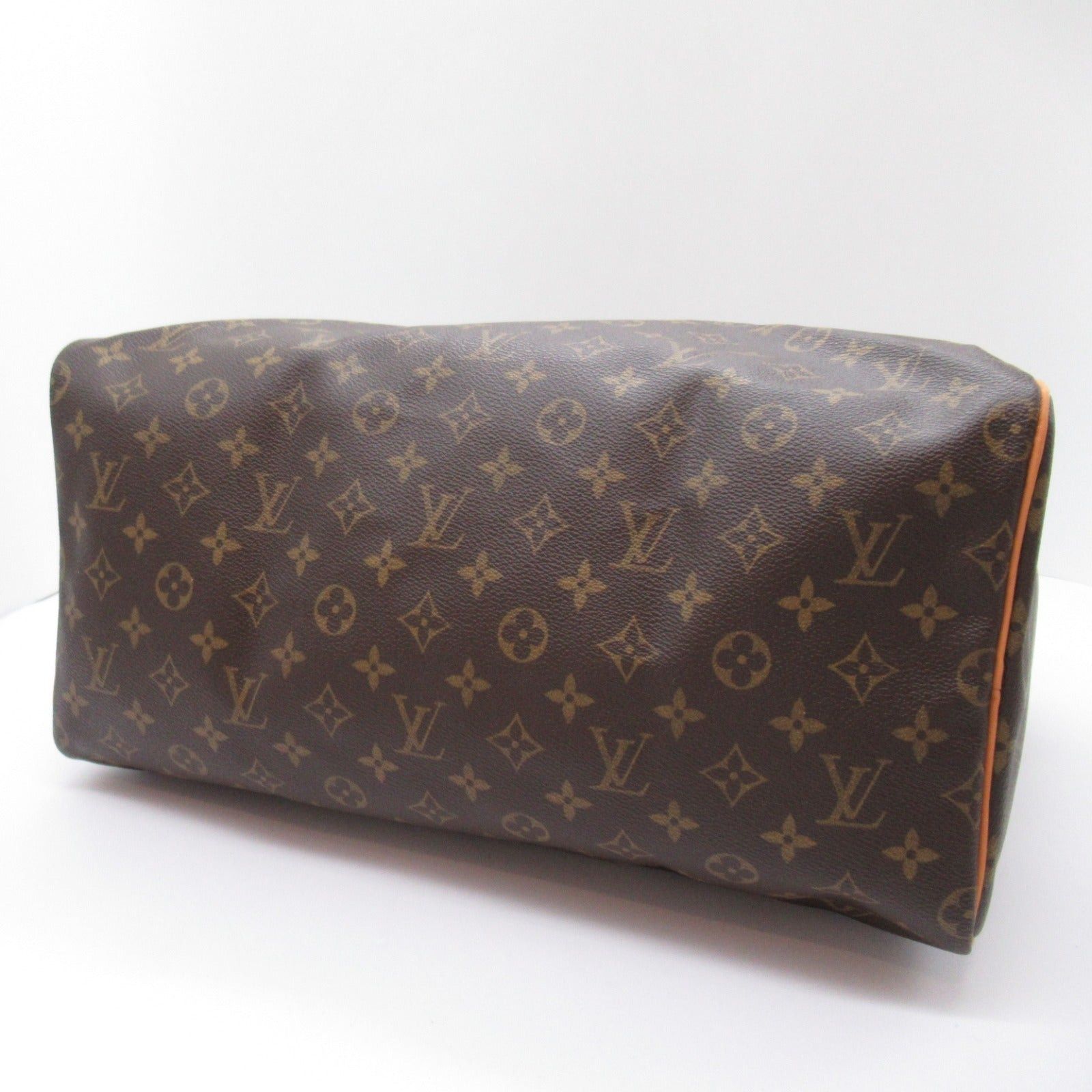 Louis Vuitton Louis Vuitton Speedy 40 Handbag Coated Canvas Monogram Brown Size ONE SIZE - 4 Thumbnail