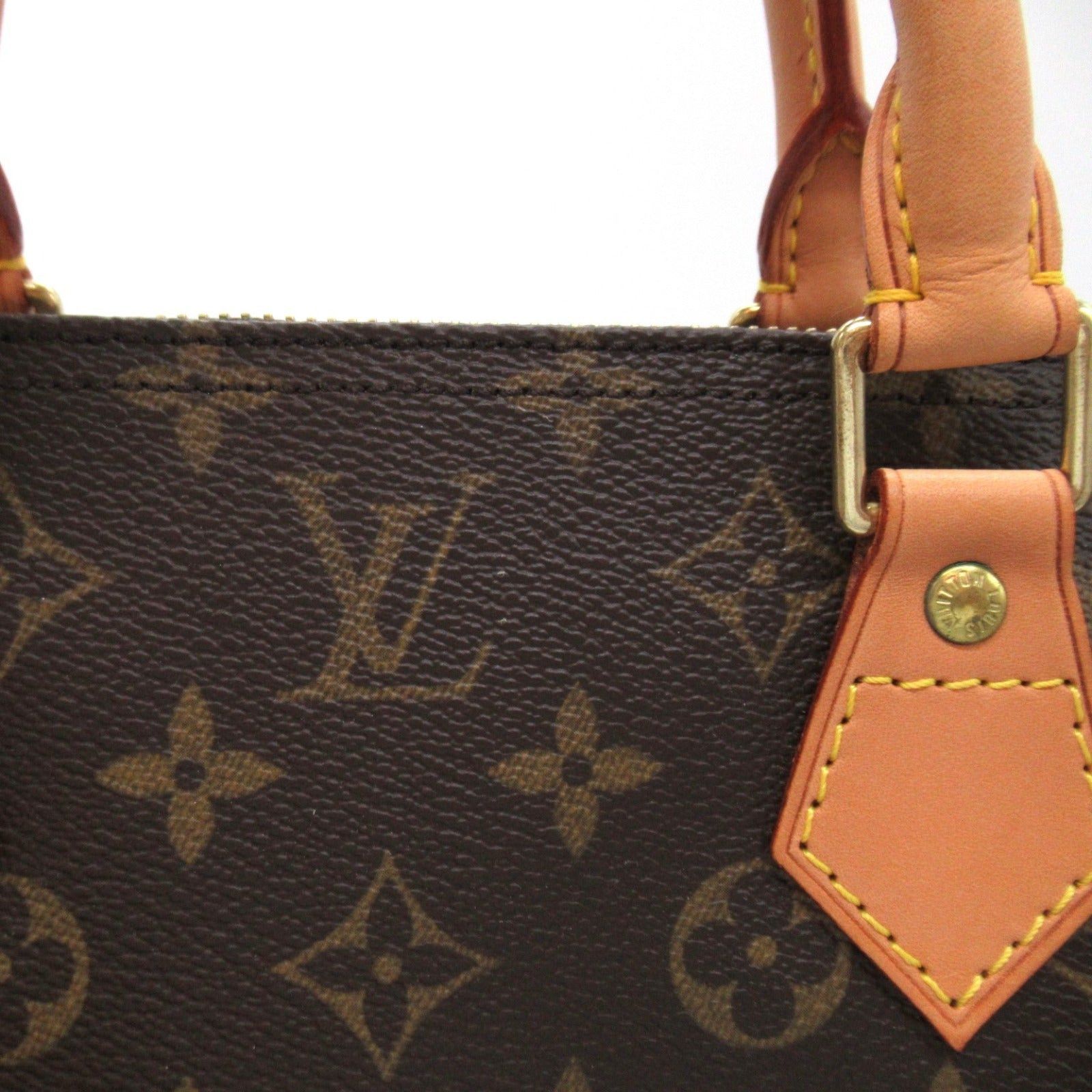 Louis Vuitton Louis Vuitton Speedy 40 Handbag Coated Canvas Monogram Brown Size ONE SIZE - 13 Thumbnail