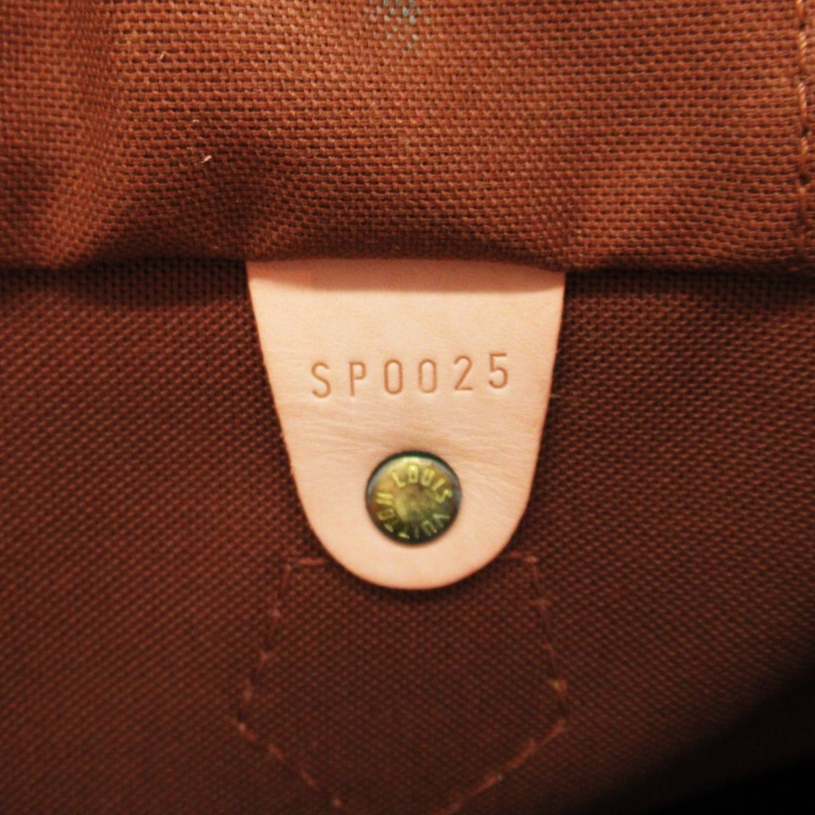 Louis Vuitton Louis Vuitton Speedy 40 Handbag Coated Canvas Monogram Brown Size ONE SIZE - 7 Thumbnail
