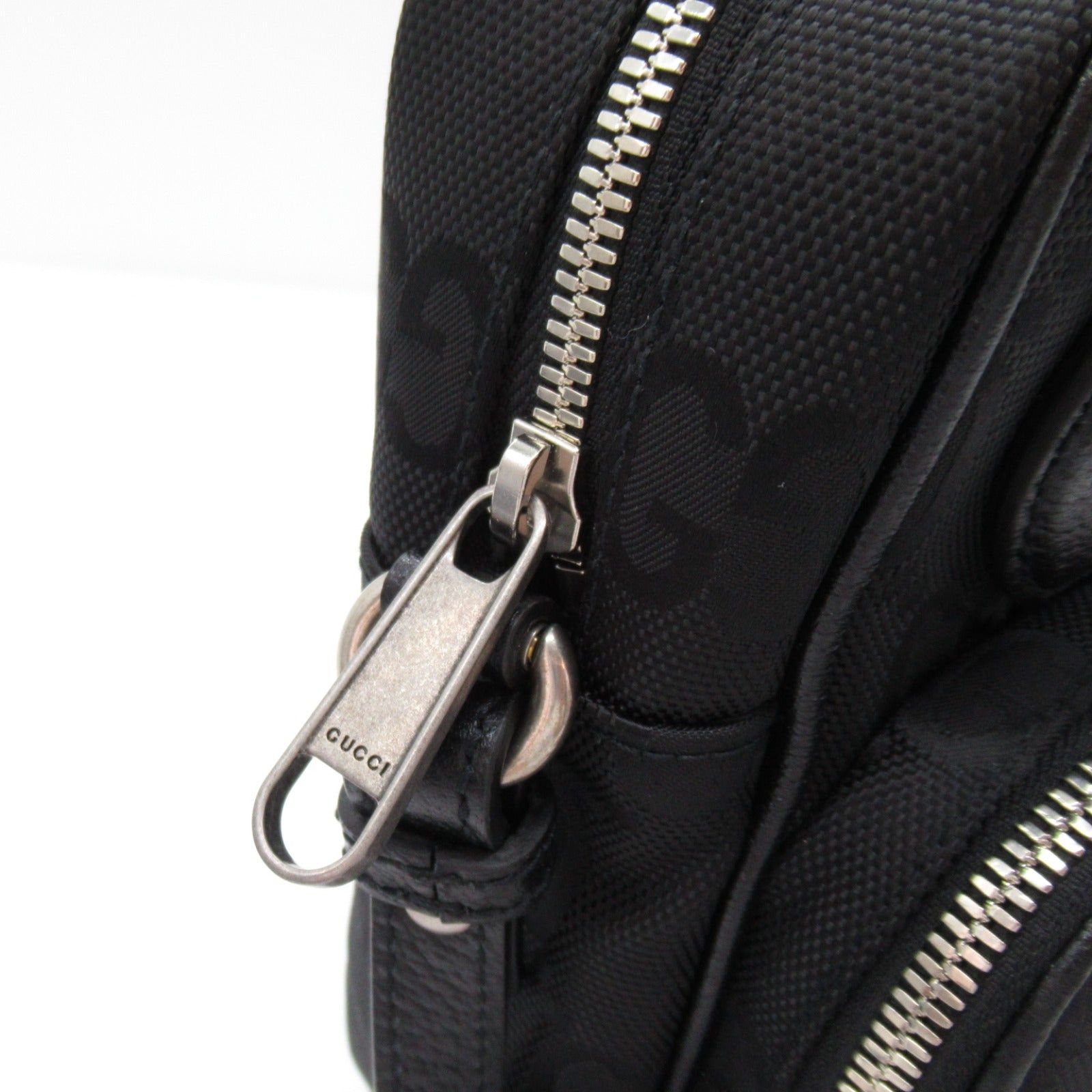 Gucci Gucci Off The Grid Shoulder Bag Nylon Leather Black Size ONE SIZE - 10 Thumbnail