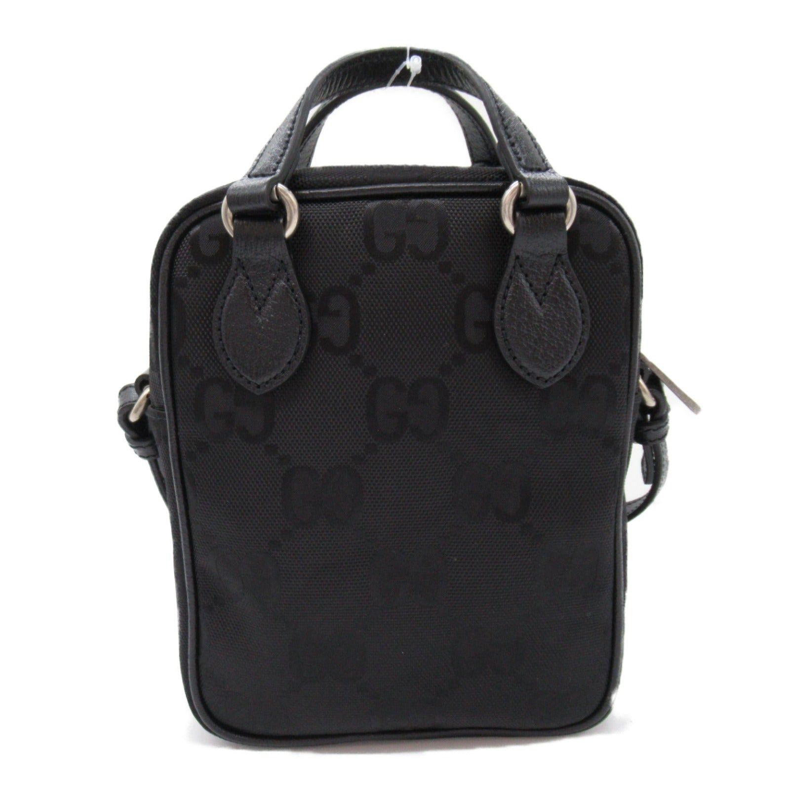 Gucci Gucci Off The Grid Shoulder Bag Nylon Leather Black Size ONE SIZE - 2 Thumbnail