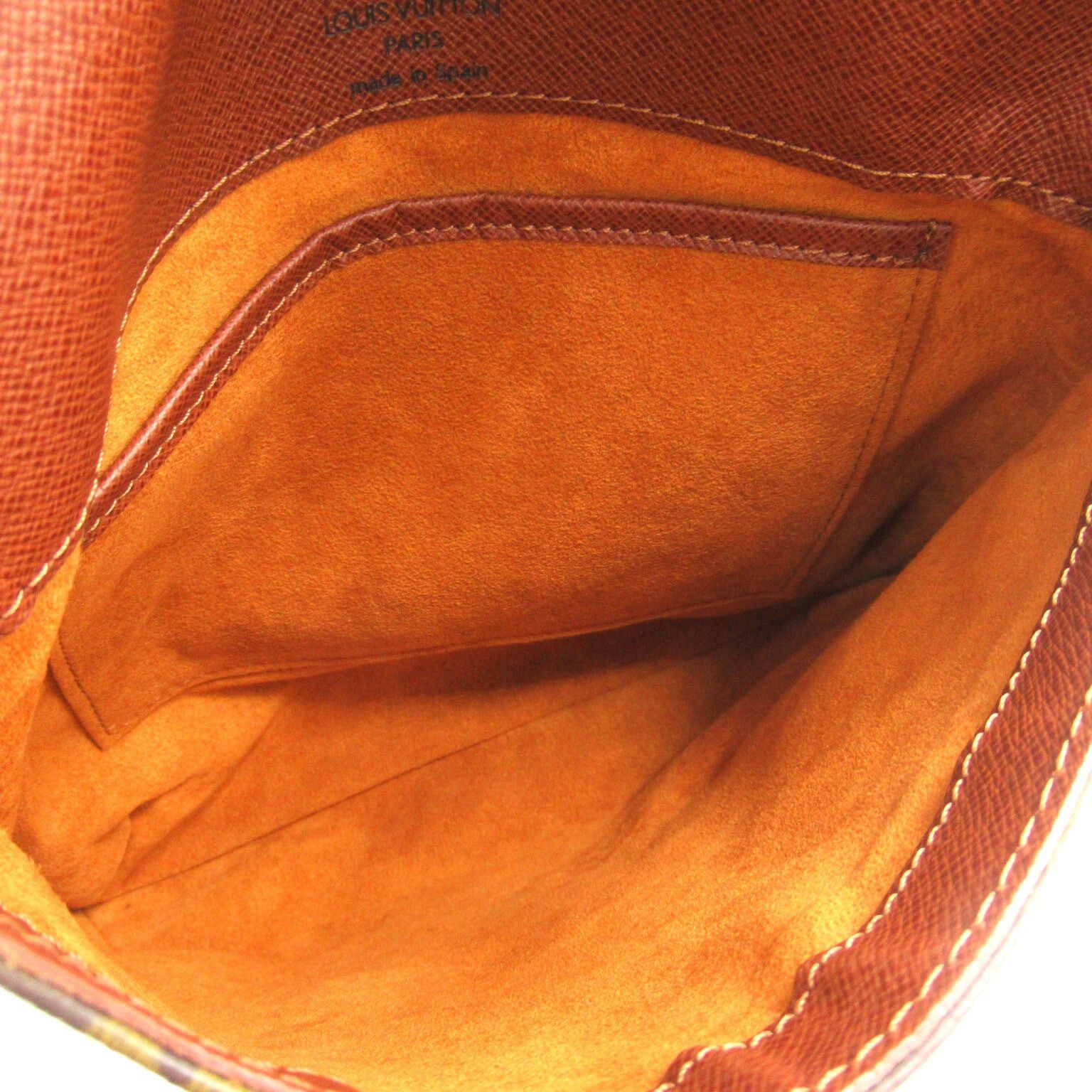 Louis Vuitton Louis Vuitton Musette Salsa Short Shoulder Bag Coated Canvas Monogram Brown Size ONE SIZE - 6 Thumbnail