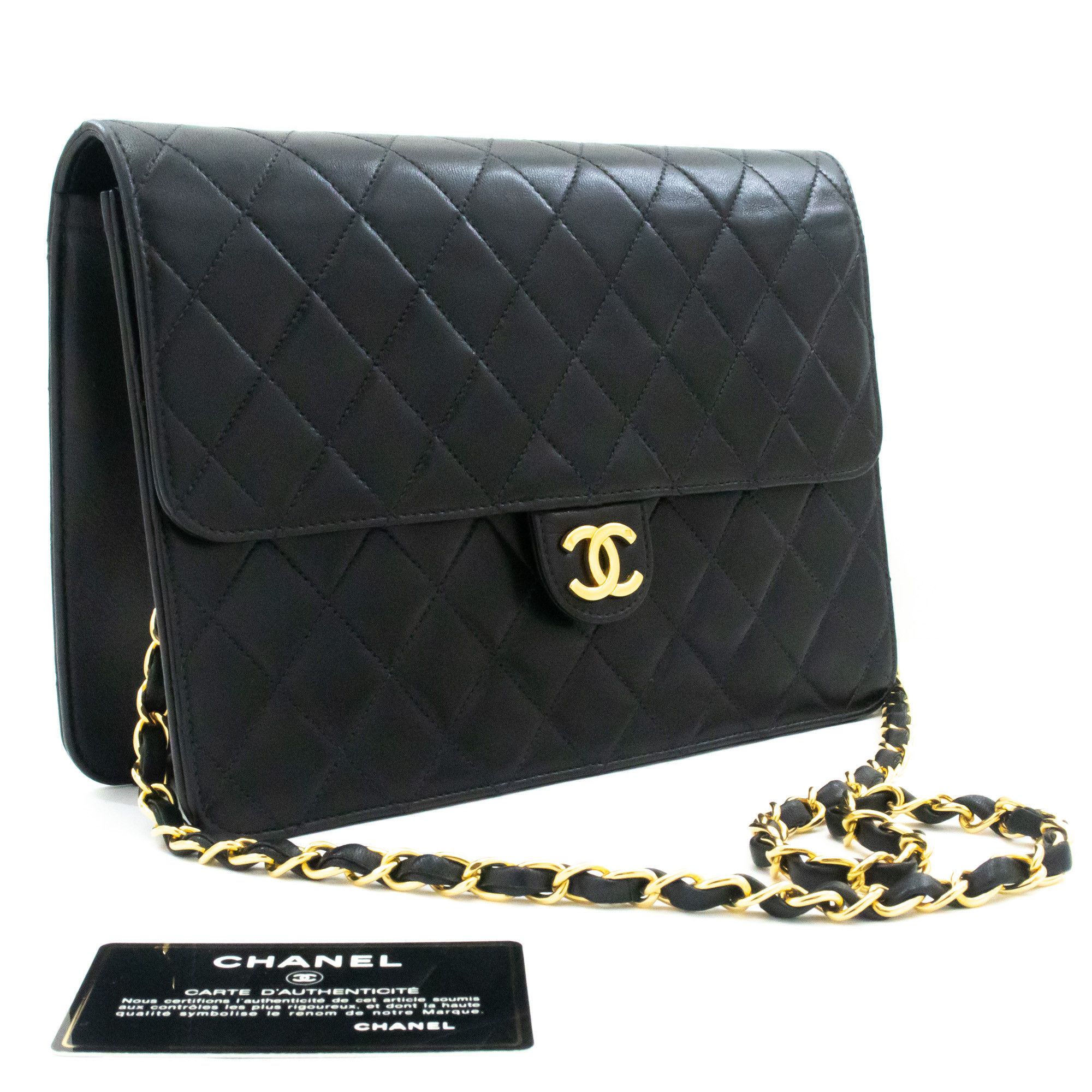 Chanel Wallet On Chain Black Leather Shoulder Bag (Pre-Owned) Size ONE SIZE - 11 Thumbnail