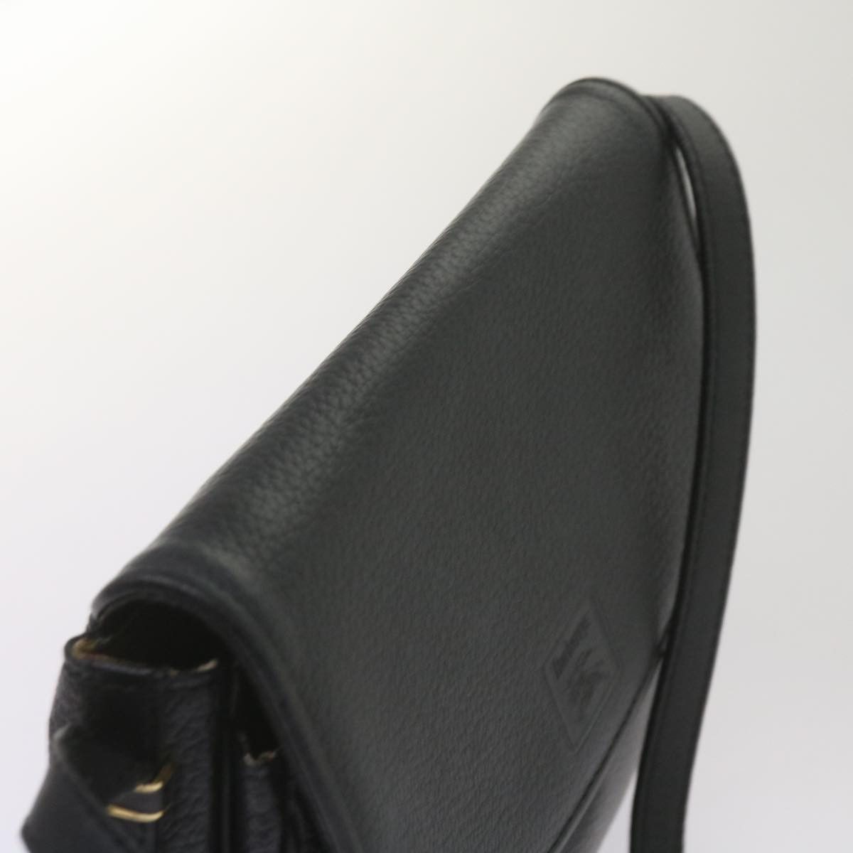 Burberry Black Leather Shoulder Bag (Pre-Owned) Size ONE SIZE - 10 Thumbnail