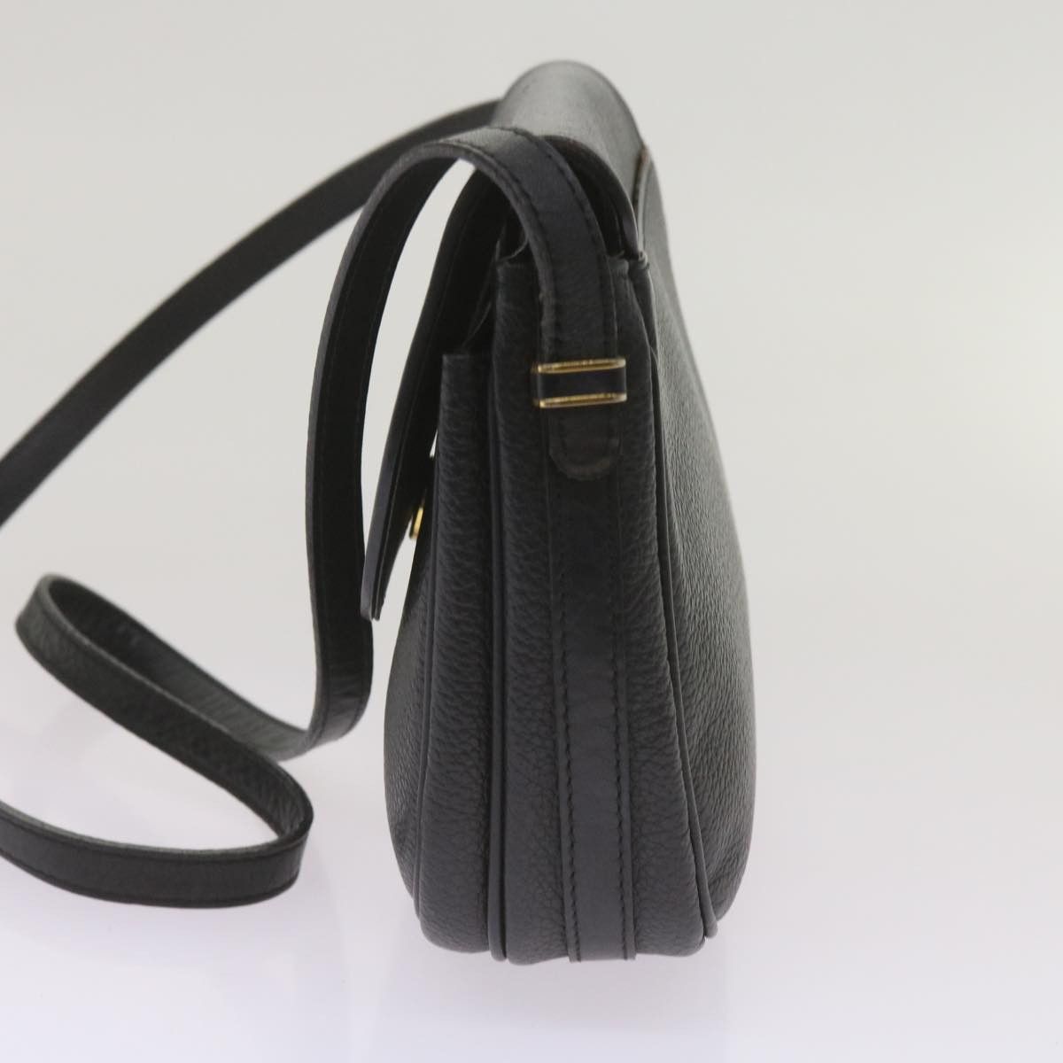 Burberry Black Leather Shoulder Bag (Pre-Owned) Size ONE SIZE - 8 Thumbnail