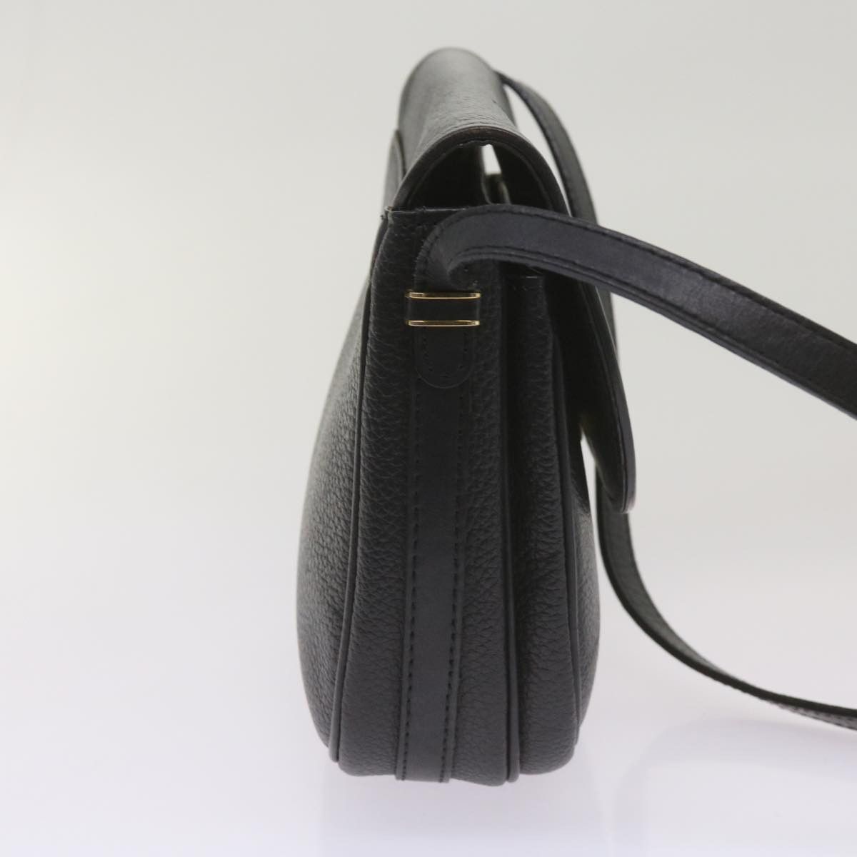 Burberry Black Leather Shoulder Bag (Pre-Owned) Size ONE SIZE - 9 Thumbnail