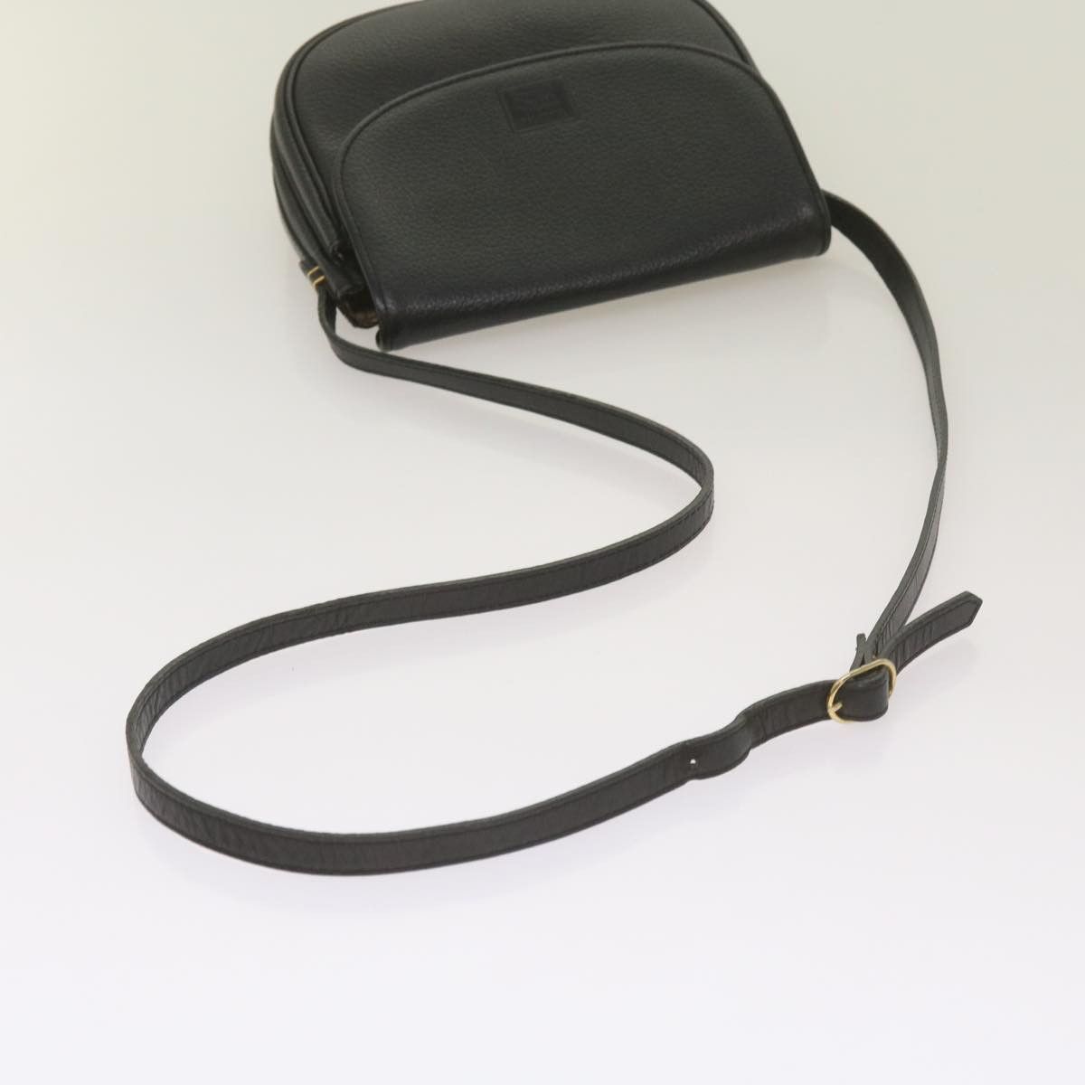 Burberry Black Leather Shoulder Bag (Pre-Owned) Size ONE SIZE - 4 Thumbnail