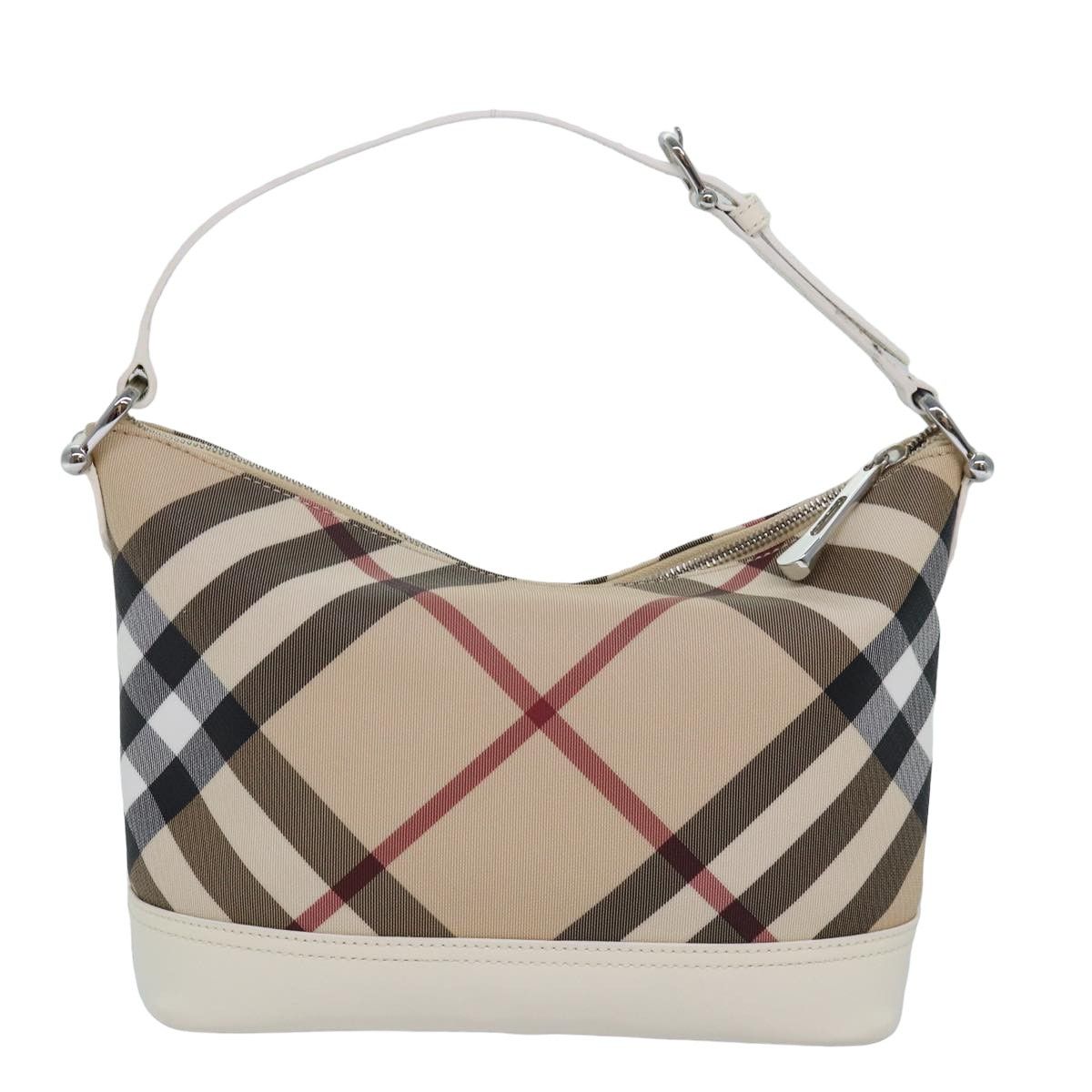 Burberry Beige Canvas Shoulder Bag (Pre-Owned) Size ONE SIZE - 2 Thumbnail