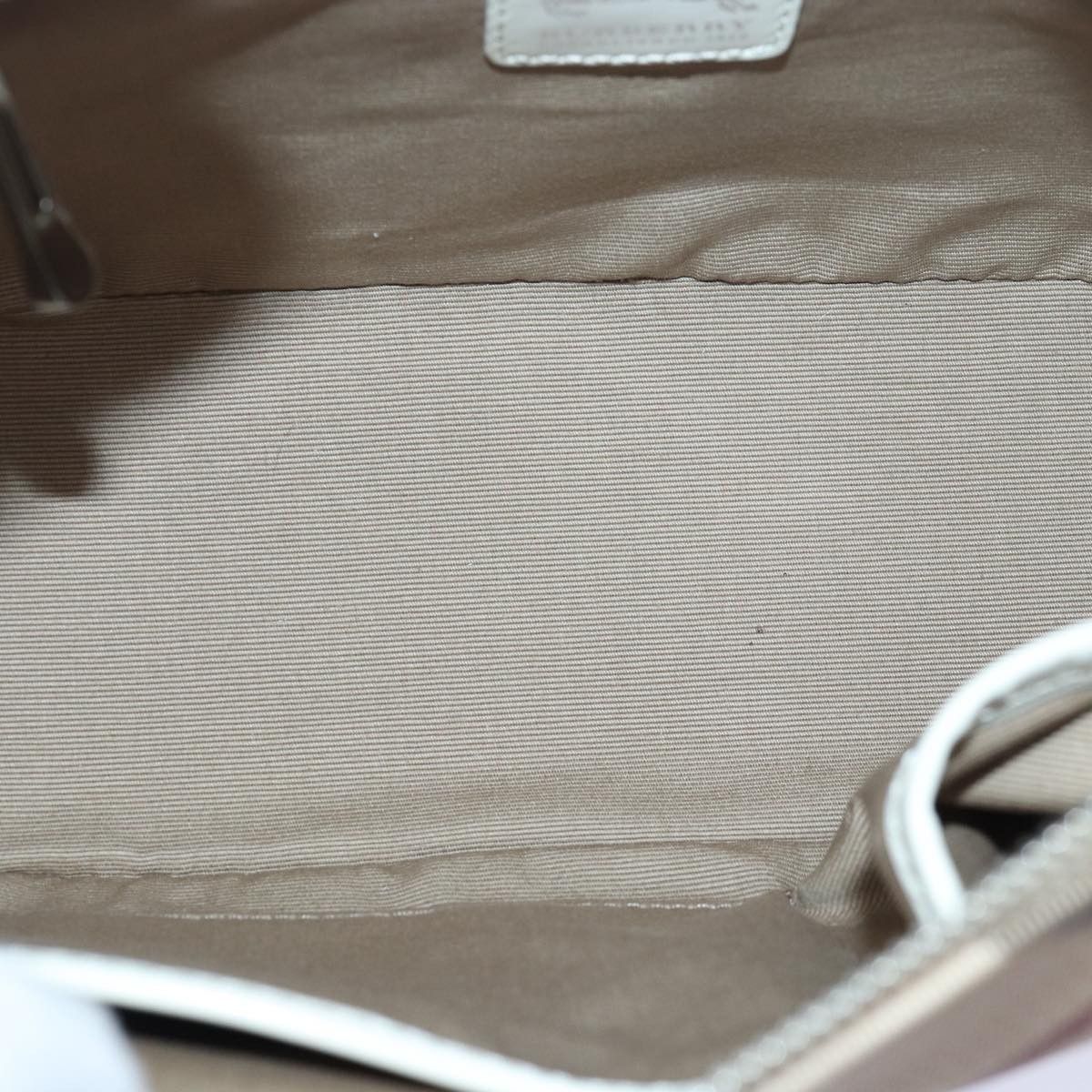 Burberry Beige Canvas Shoulder Bag (Pre-Owned) Size ONE SIZE - 5 Thumbnail