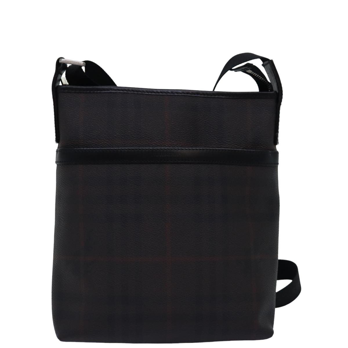 Burberry Nova Check Brown Canvas Shoulder Bag (Pre-Owned) Size ONE SIZE - 10 Thumbnail