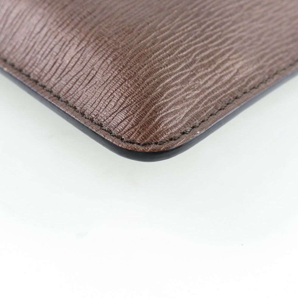 Salvatore Ferragamo Brown Leather Handbag (Pre-Owned) Size ONE SIZE - 7 Thumbnail