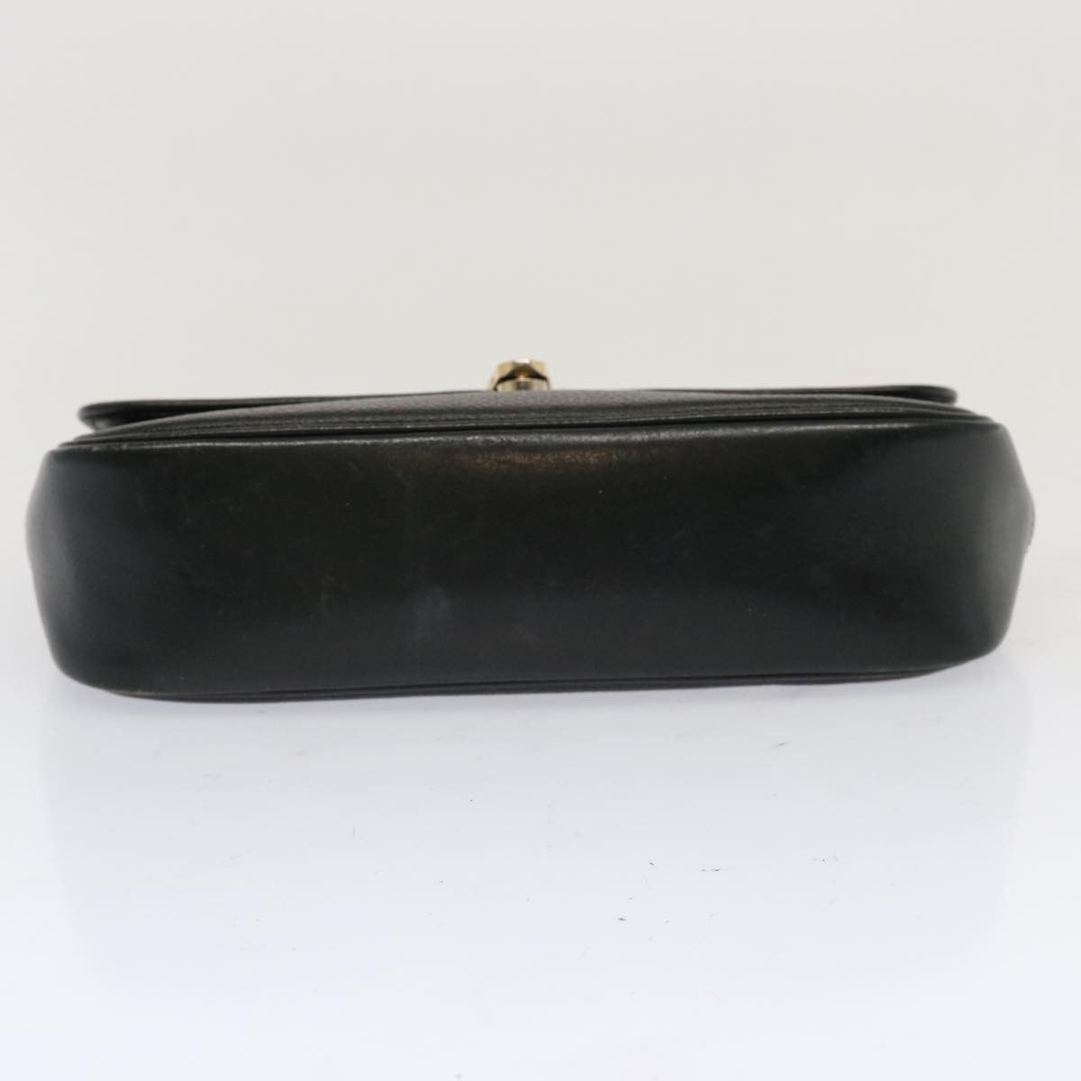 Burberry Vintage Check Black Leather Handbag (Pre-Owned) Size ONE SIZE - 3 Thumbnail
