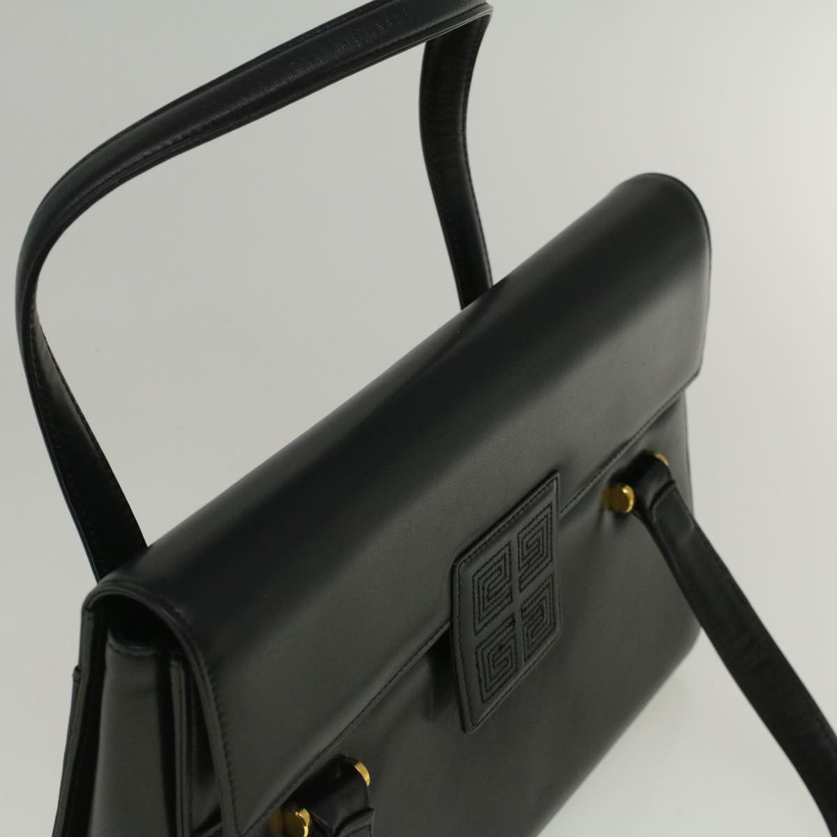 Givenchy Black Leather Handbag (Pre-Owned) Size ONE SIZE - 4 Thumbnail