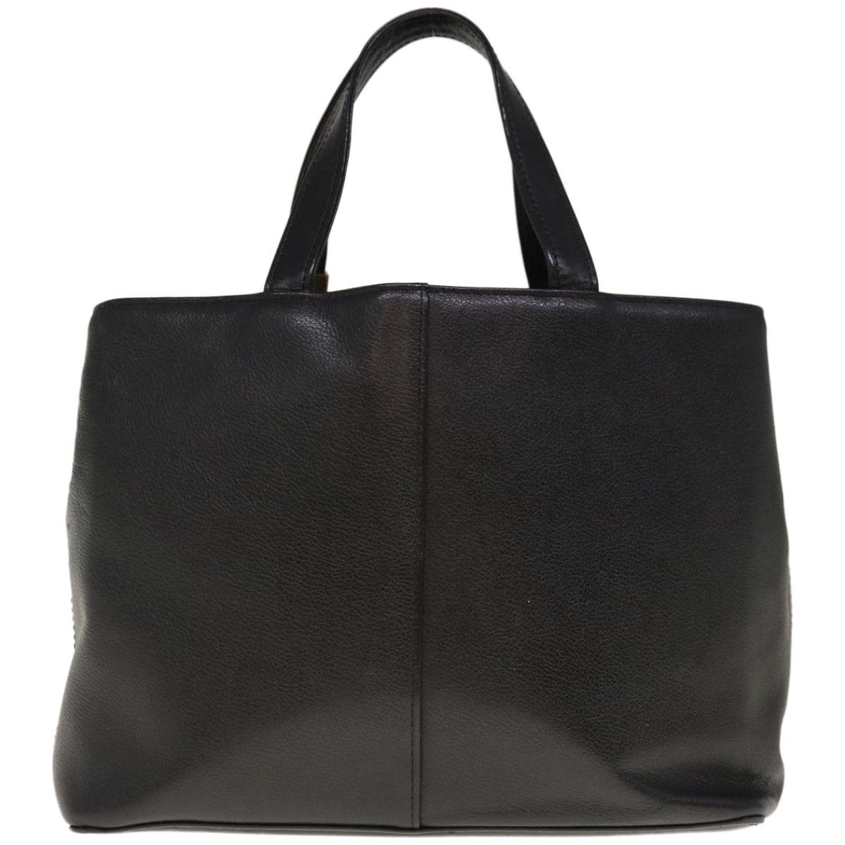 Burberry Black Leather Handbag (Pre-Owned) Size ONE SIZE - 2 Thumbnail