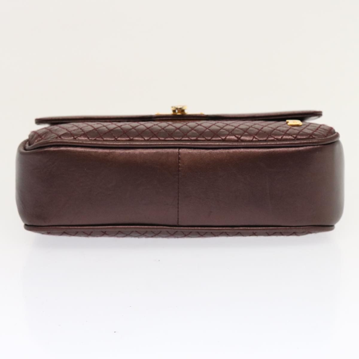 Bally Burgundy Leather Shoulder Bag (Pre-Owned) Size ONE SIZE - 3 Thumbnail