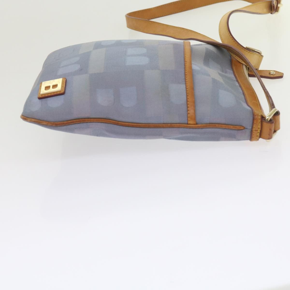 Bally Blue Canvas Shoulder Bag (Pre-Owned) Size ONE SIZE - 9 Thumbnail