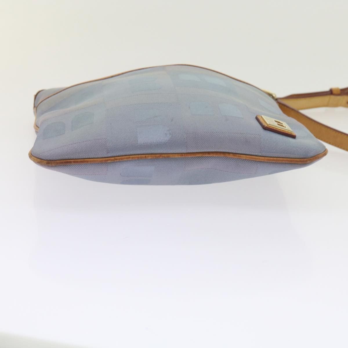Bally Blue Canvas Shoulder Bag (Pre-Owned) Size ONE SIZE - 3 Thumbnail