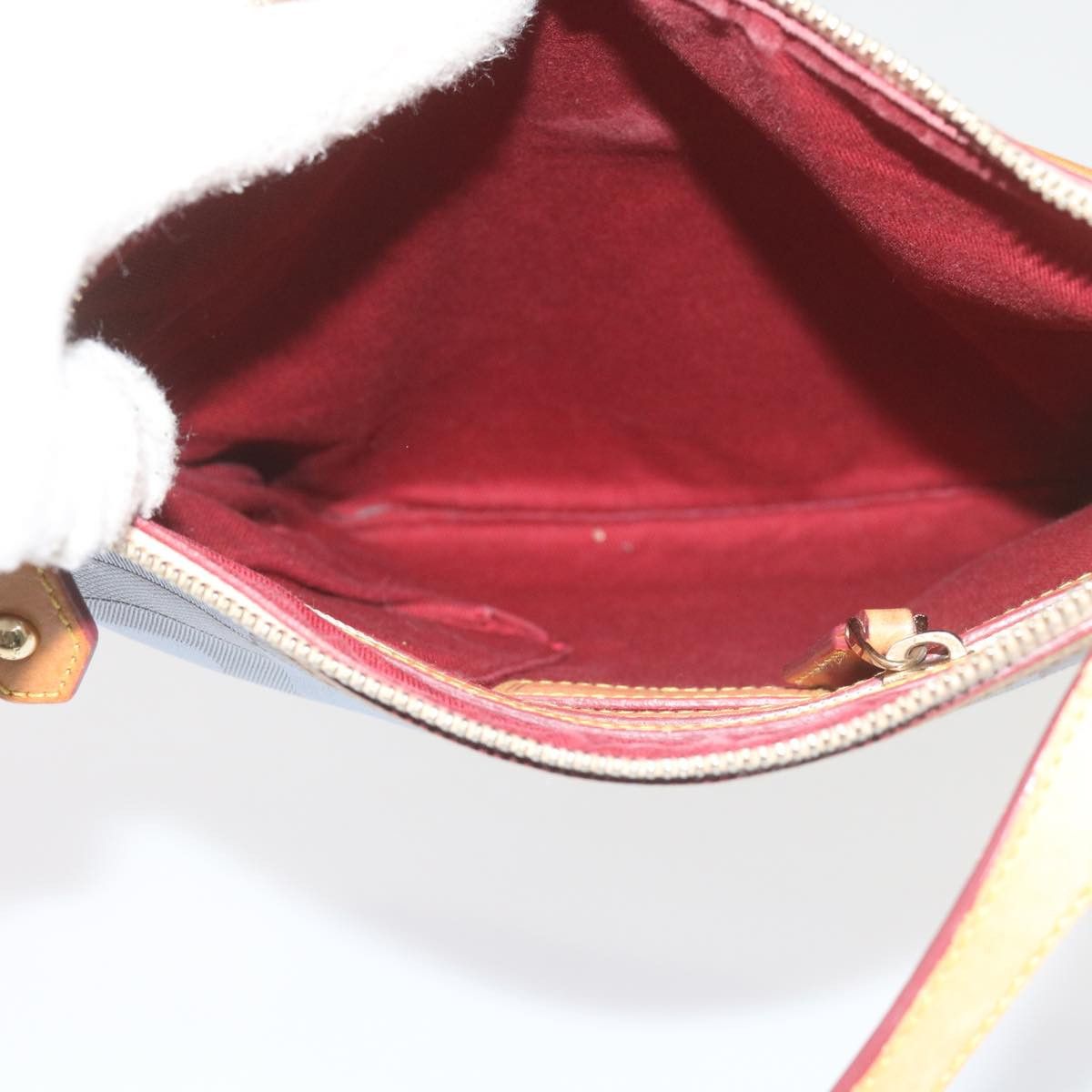 Bally Blue Canvas Shoulder Bag (Pre-Owned) Size ONE SIZE - 5 Thumbnail