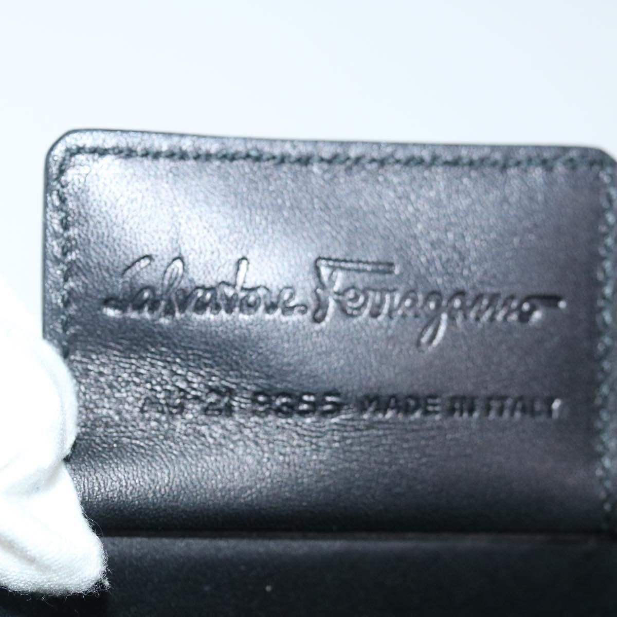 Salvatore Ferragamo Gancini Grey Leather Handbag (Pre-Owned) Size ONE SIZE - 6 Thumbnail