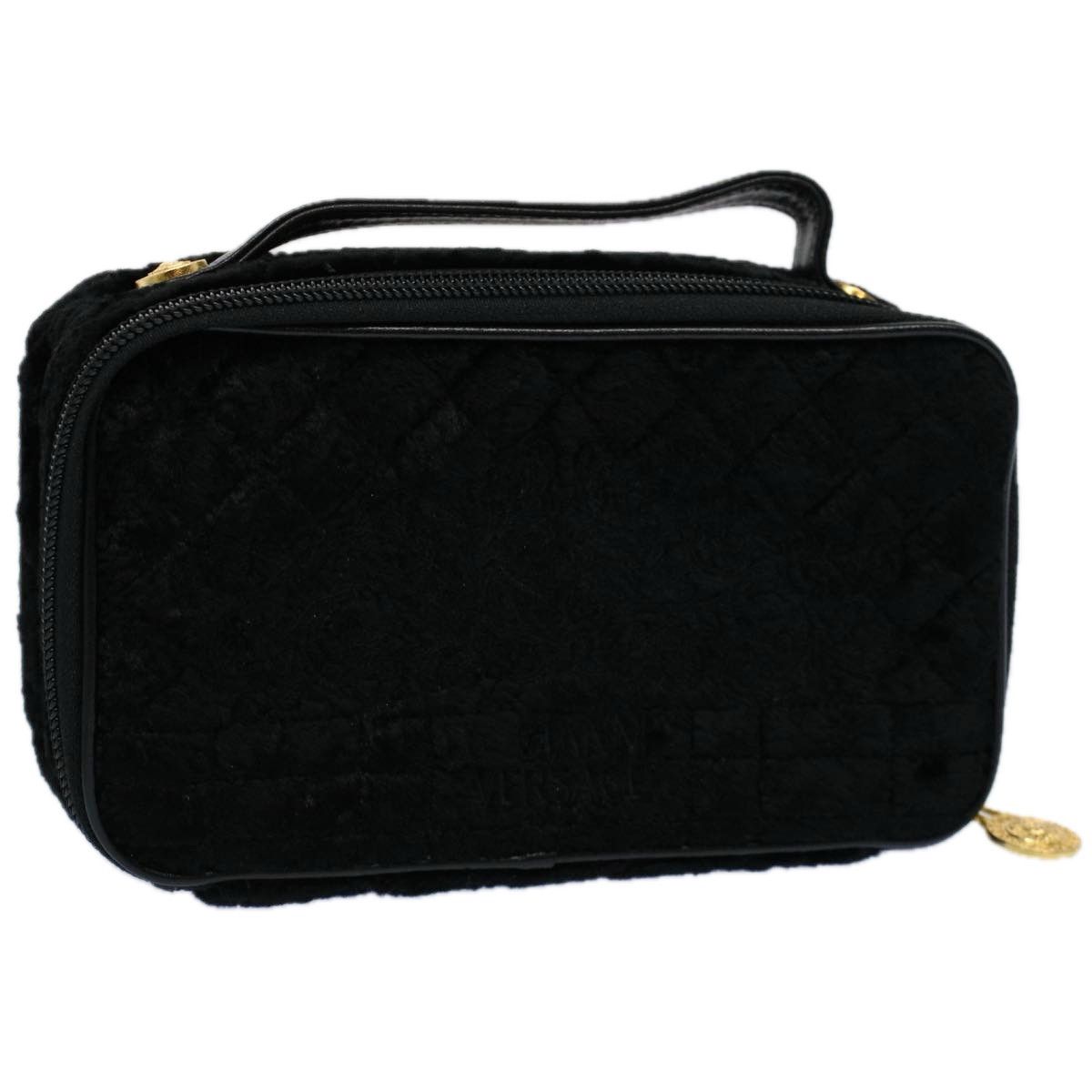 Versace Black Velvet Clutch Bag (Pre-Owned) Size ONE SIZE - 13 Thumbnail