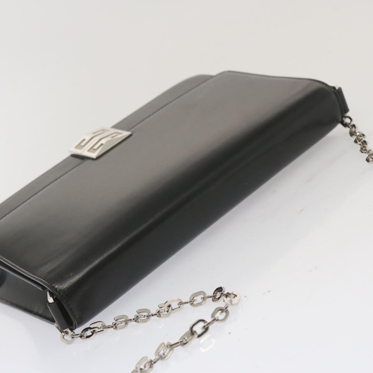 Givenchy 4G Black Leather Shoulder Bag (Pre-Owned) Size ONE SIZE - 11 Thumbnail