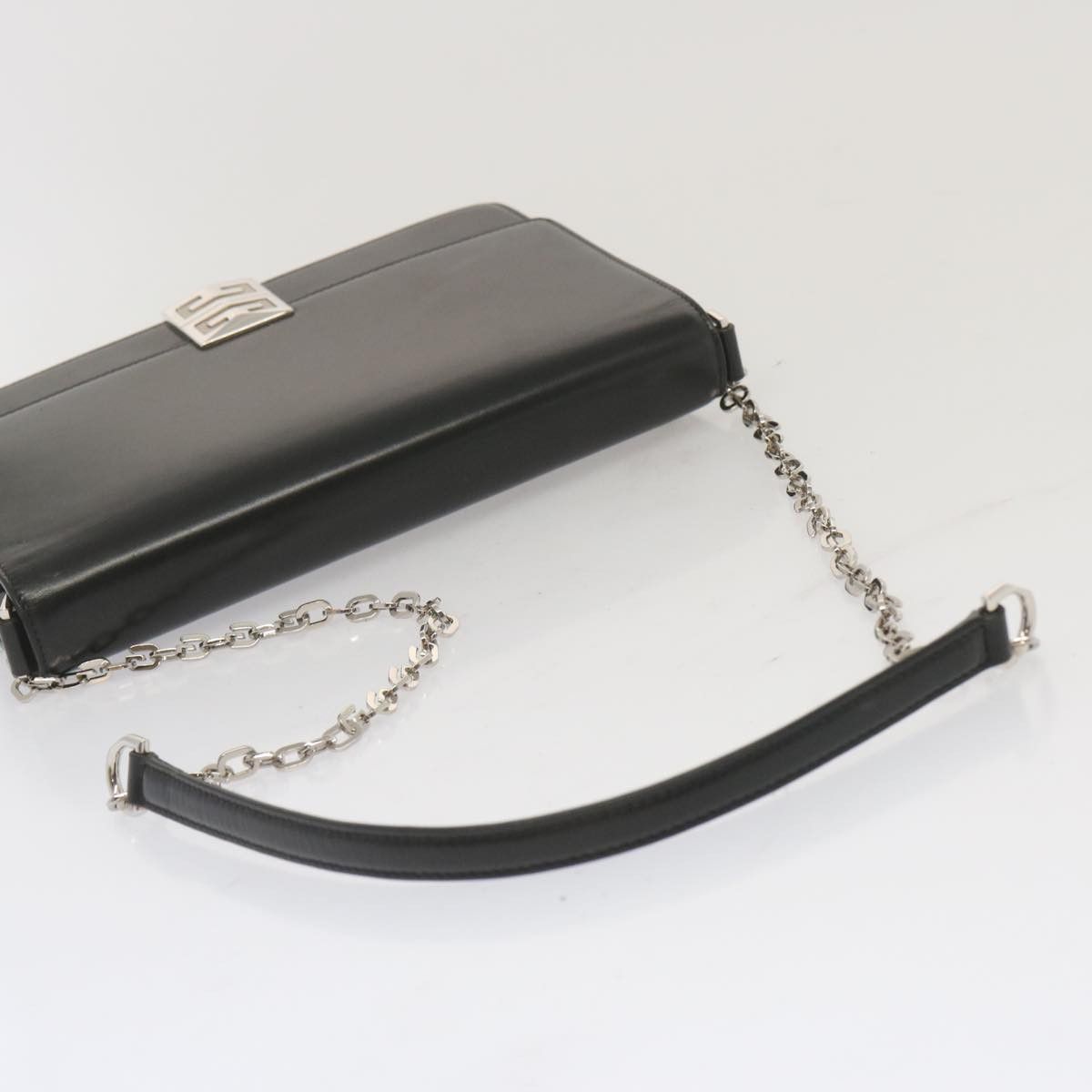 Givenchy 4G Black Leather Shoulder Bag (Pre-Owned) Size ONE SIZE - 4 Thumbnail