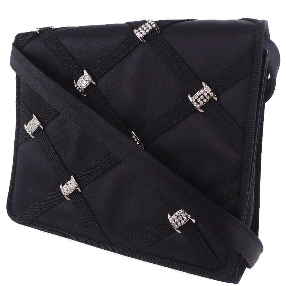 Salvatore Ferragamo Black Synthetic Shoulder Bag (Pre-Owned) Size ONE SIZE - 2 Thumbnail