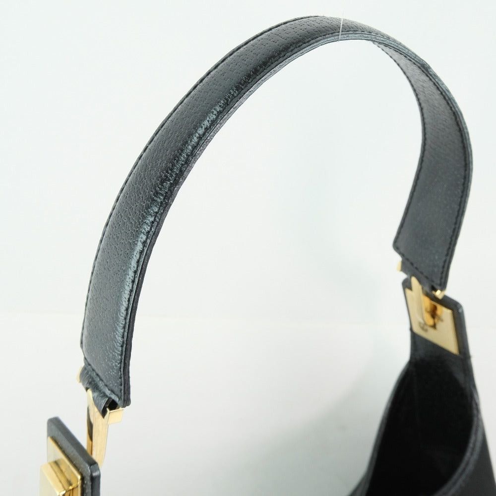 Salvatore Ferragamo Black Canvas Handbag (Pre-Owned) Size ONE SIZE - 13 Thumbnail