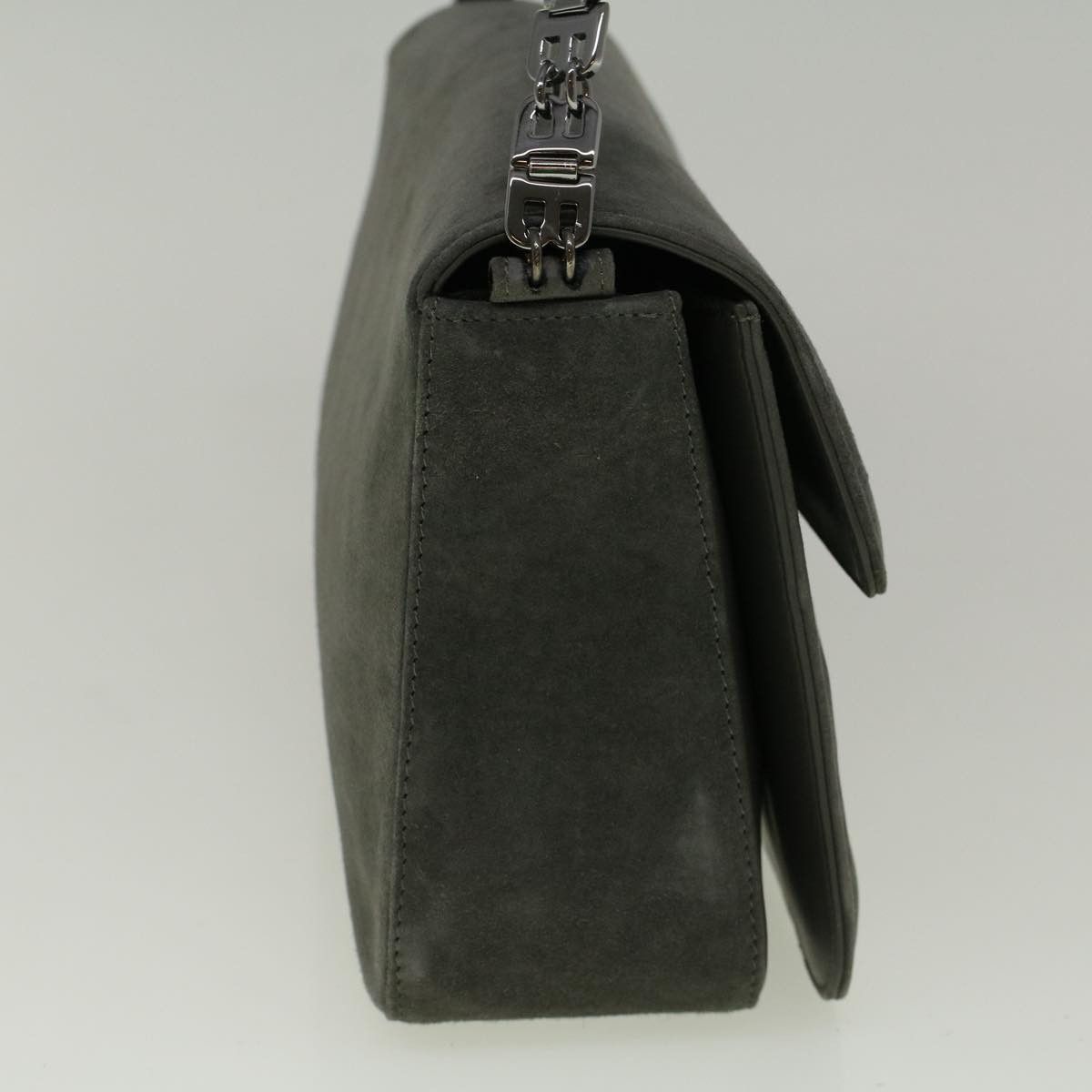 Bally Black Suede Shoulder Bag (Pre-Owned) Size ONE SIZE - 9 Thumbnail