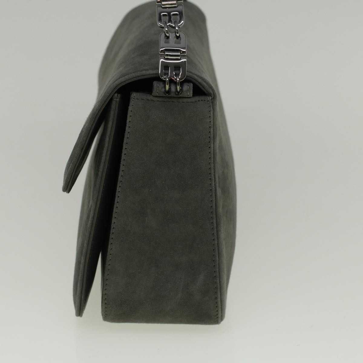 Bally Black Suede Shoulder Bag (Pre-Owned) Size ONE SIZE - 10 Thumbnail