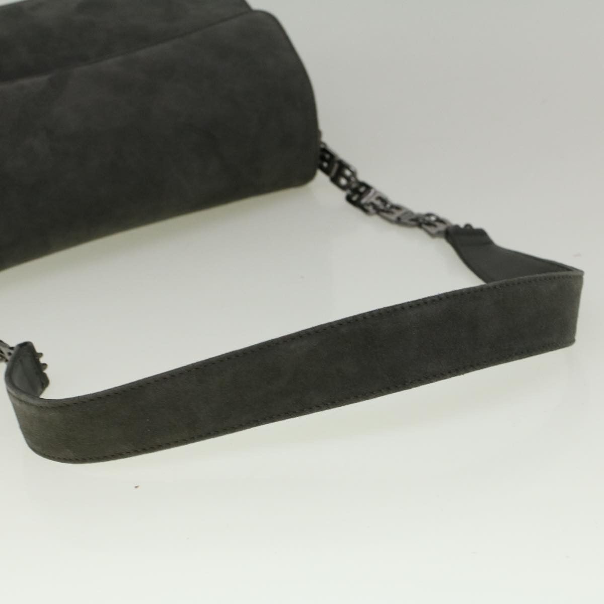 Bally Black Suede Shoulder Bag (Pre-Owned) Size ONE SIZE - 4 Thumbnail