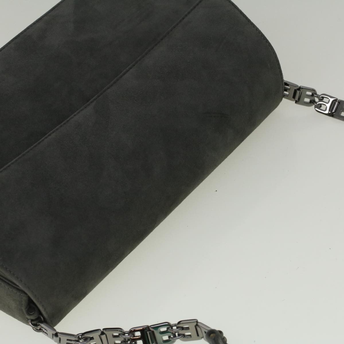Bally Black Suede Shoulder Bag (Pre-Owned) Size ONE SIZE - 11 Thumbnail