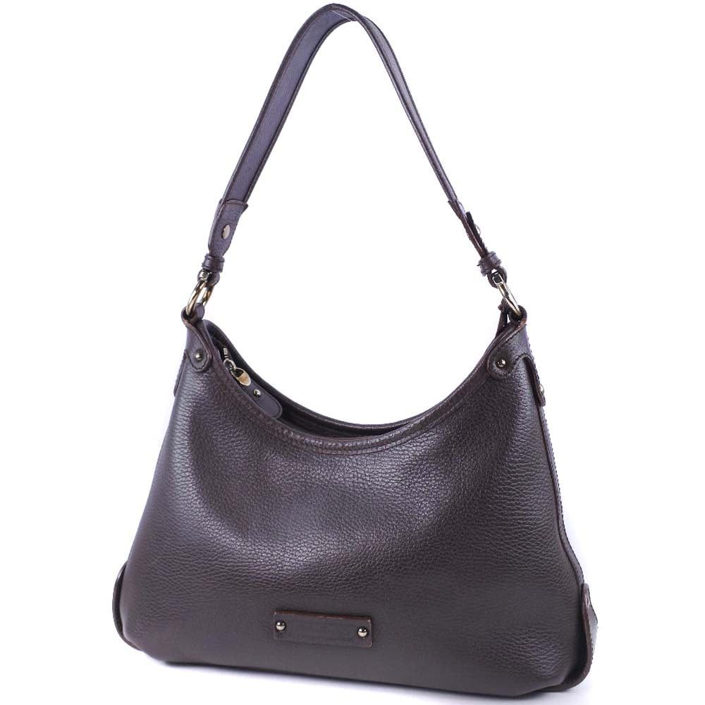 Salvatore Ferragamo Brown Leather Handbag (Pre-Owned) Size ONE SIZE - 6 Thumbnail