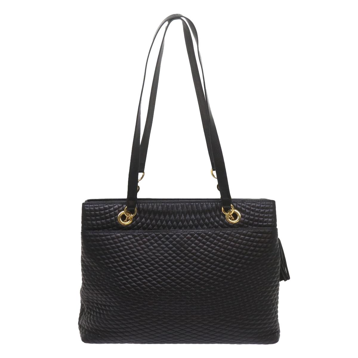 Bally Black Leather Shoulder Bag (Pre-Owned) Size ONE SIZE - 2 Thumbnail