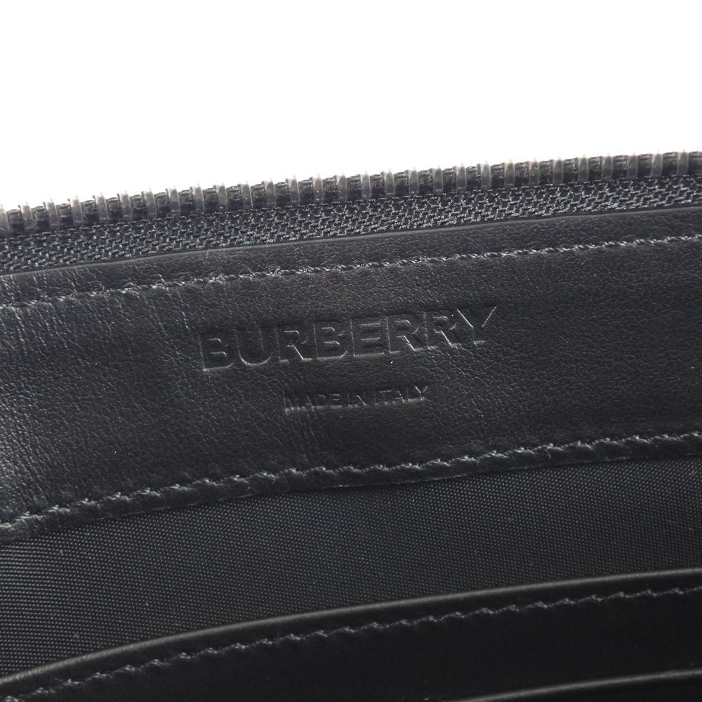 Burberry Brown Leather Clutch Bag (Pre-Owned) Size ONE SIZE - 4 Thumbnail