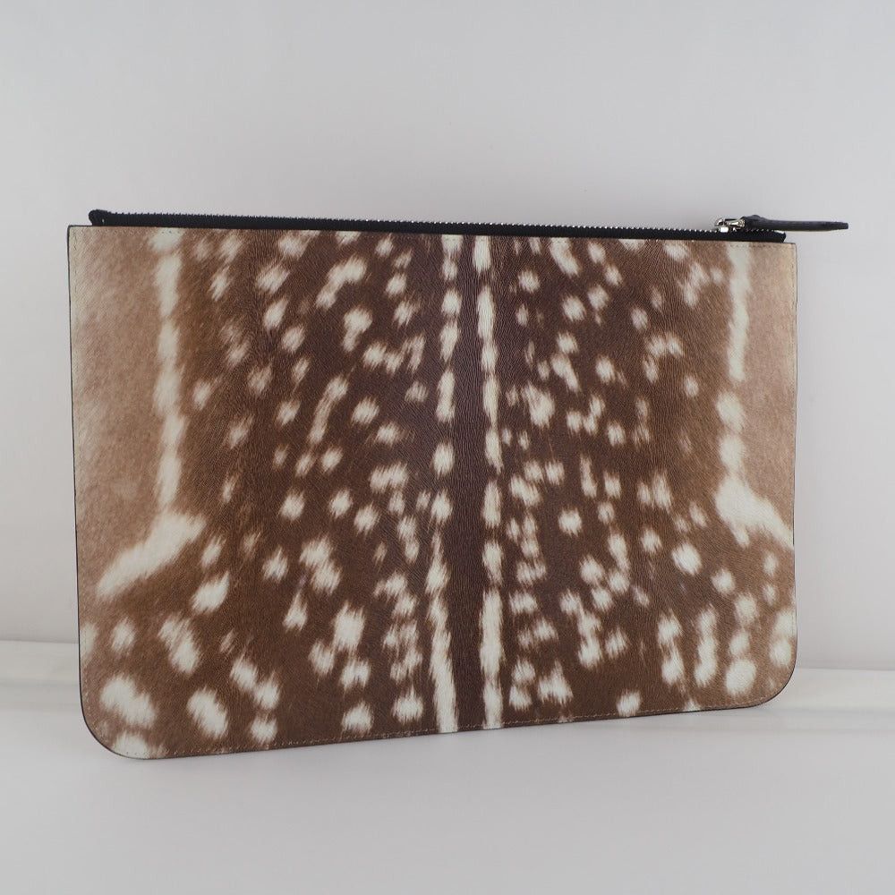 Burberry Brown Leather Clutch Bag (Pre-Owned) Size ONE SIZE - 2 Thumbnail