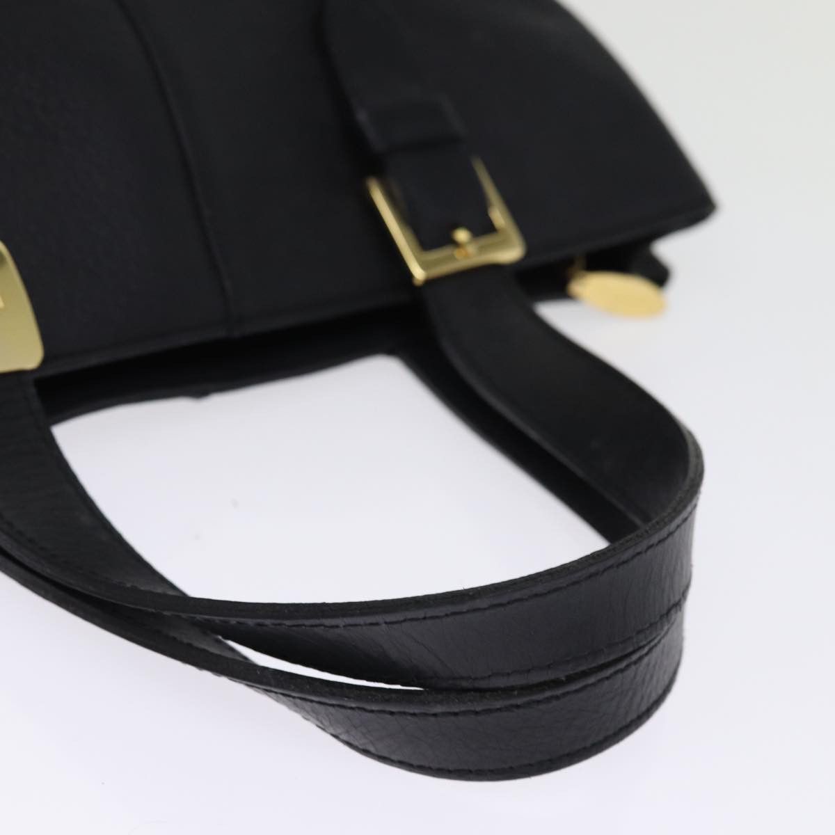 Burberry Nova Check Black Leather Handbag (Pre-Owned) Size ONE SIZE - 10 Thumbnail