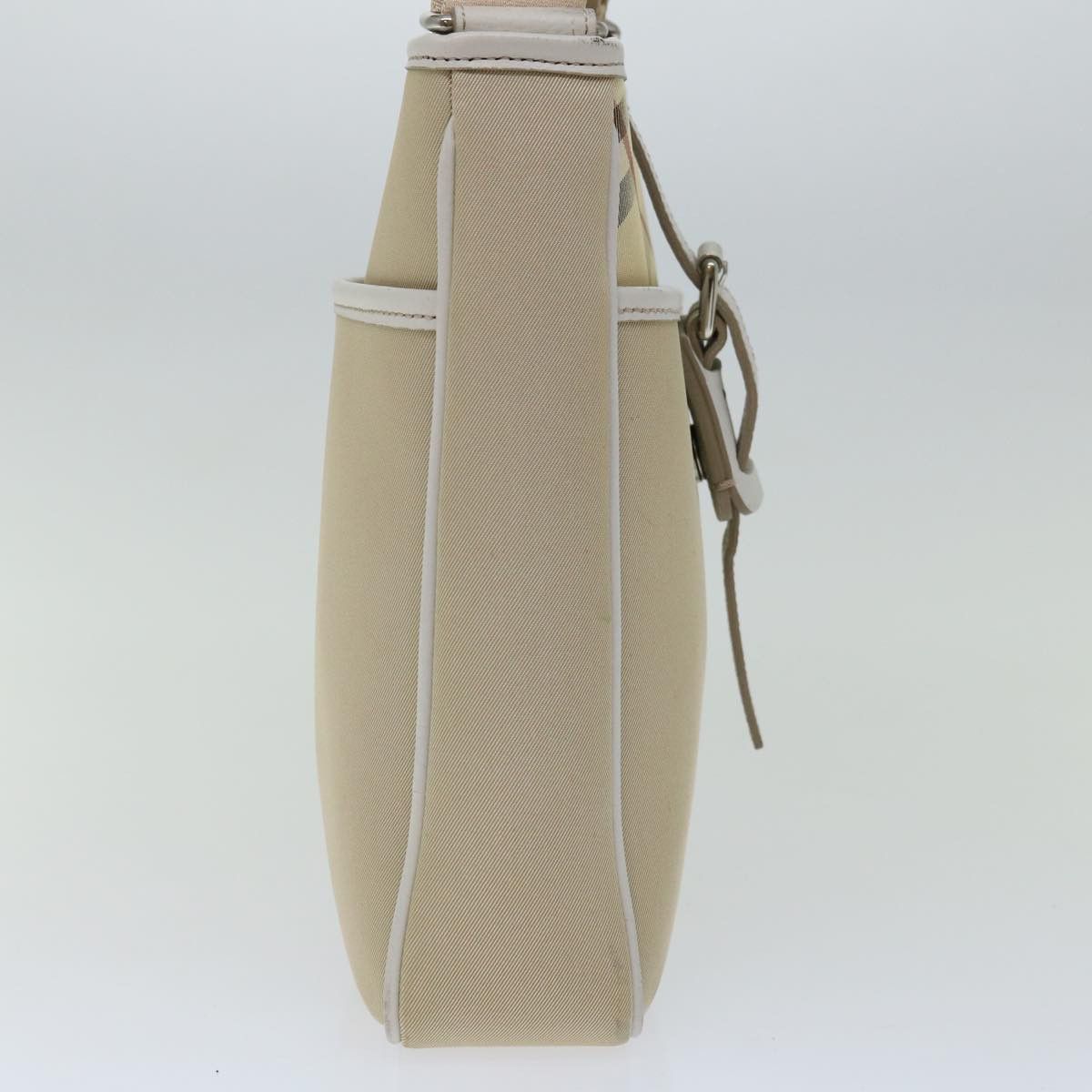 Burberry Nova Check Beige Canvas Shoulder Bag (Pre-Owned) Size ONE SIZE - 12 Thumbnail