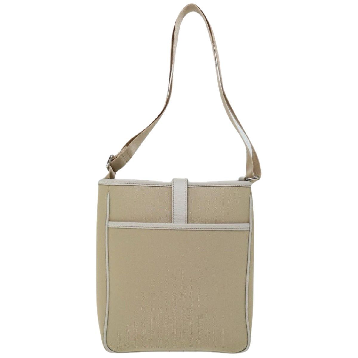 Burberry Nova Check Beige Canvas Shoulder Bag (Pre-Owned) Size ONE SIZE - 2 Thumbnail