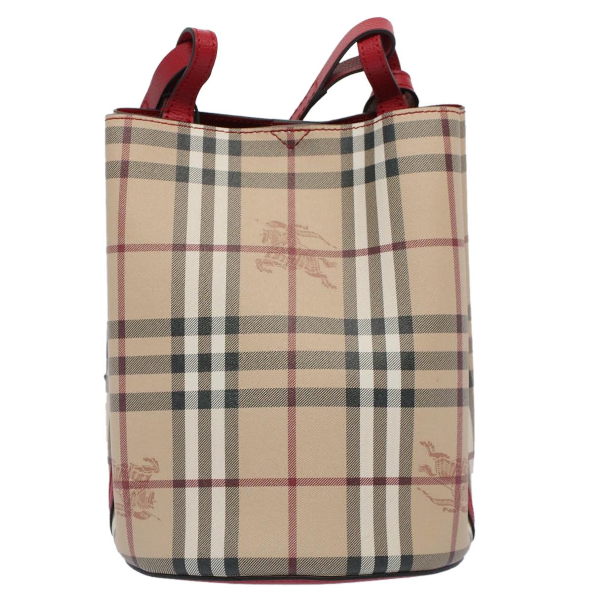 Burberry Nova Check Beige Synthetic Shoulder Bag (Pre-Owned) Size ONE SIZE - 2 Thumbnail