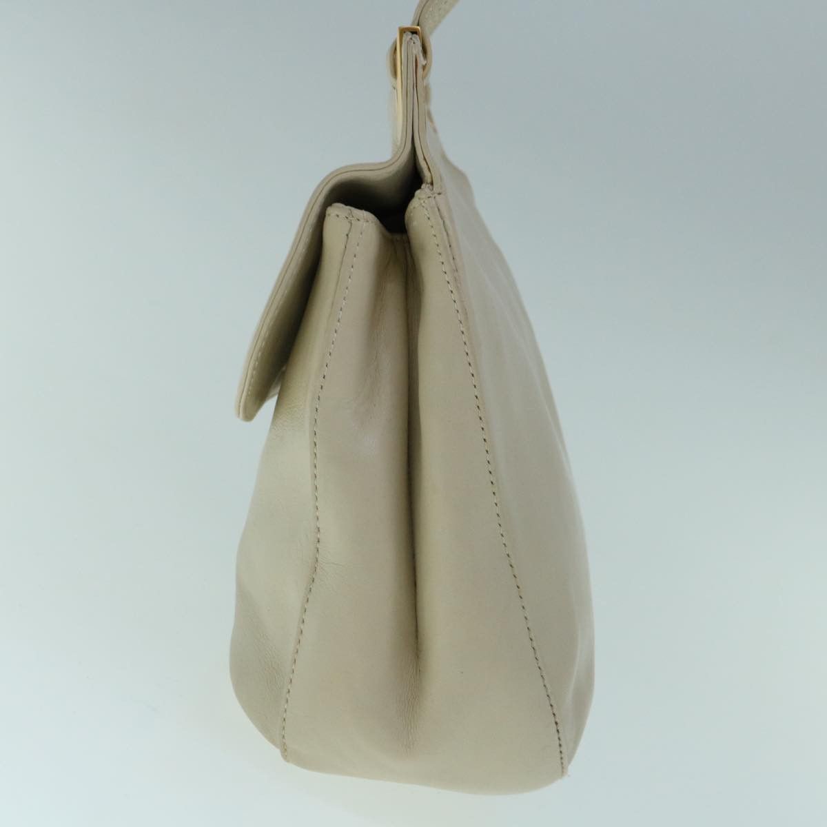 Bally Beige Leather Shoulder Bag (Pre-Owned) Size ONE SIZE - 9 Thumbnail