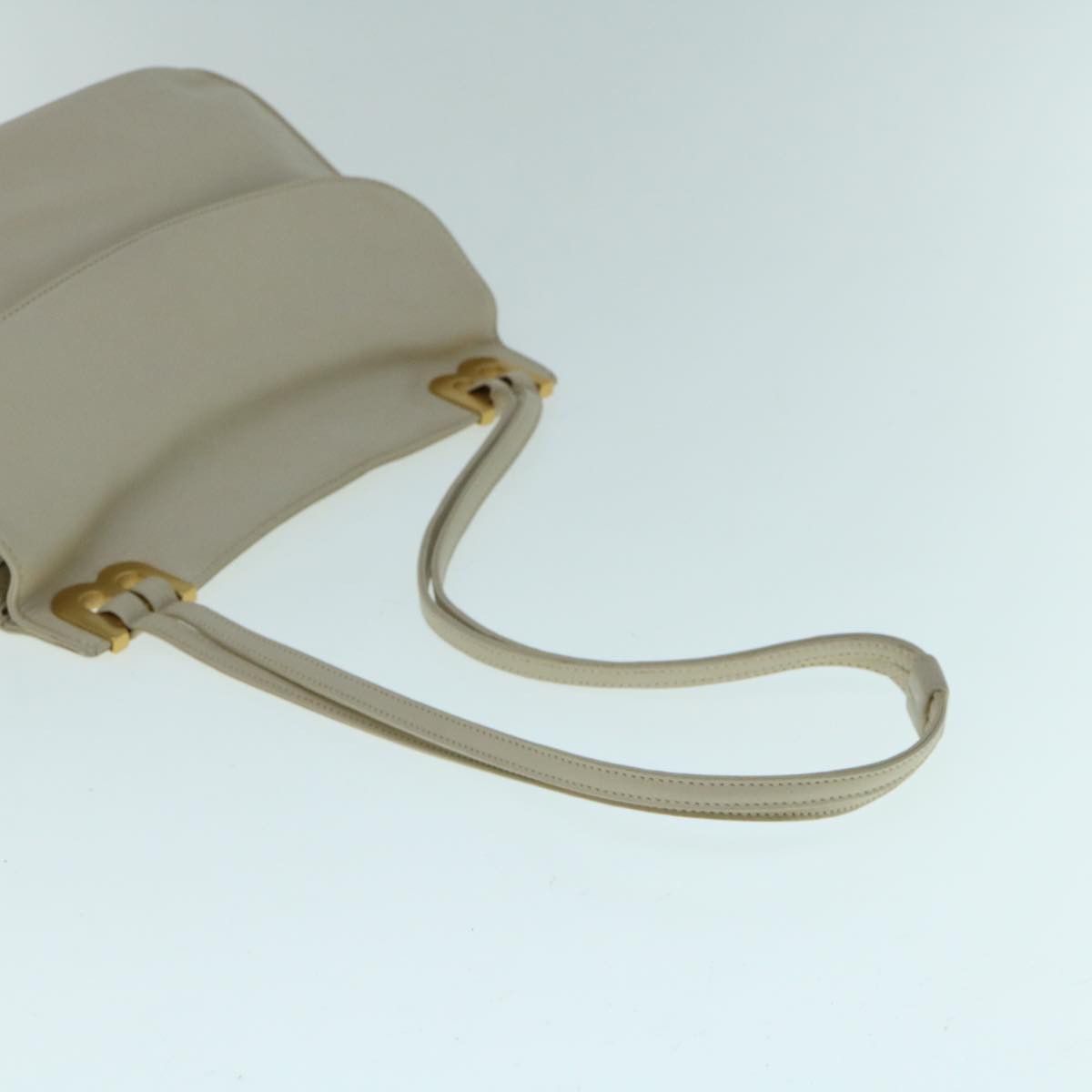 Bally Beige Leather Shoulder Bag (Pre-Owned) Size ONE SIZE - 4 Thumbnail