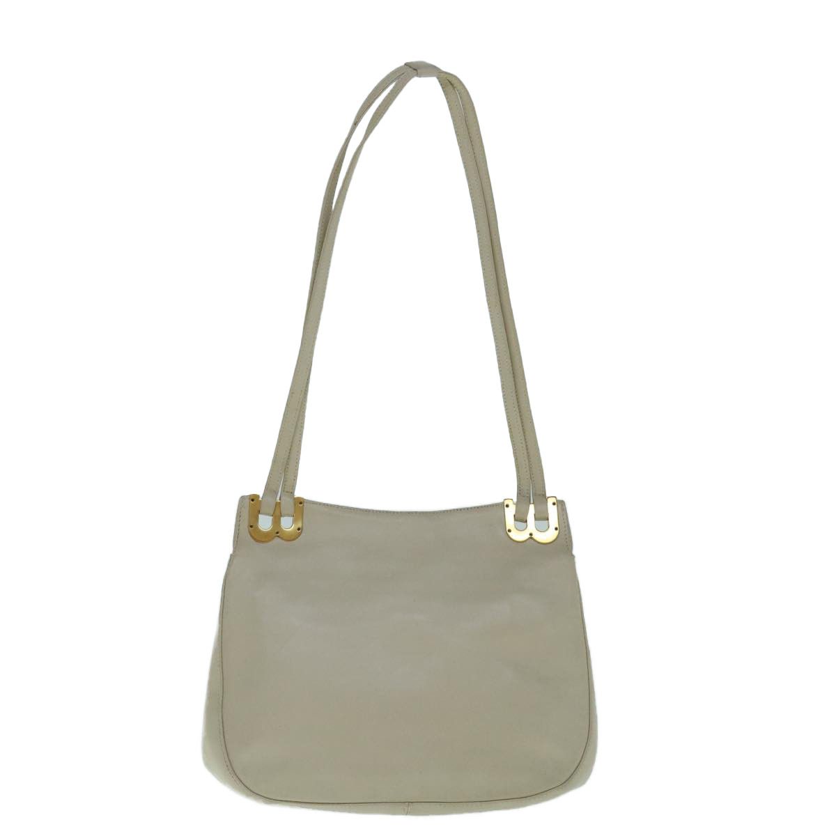 Bally Beige Leather Shoulder Bag (Pre-Owned) Size ONE SIZE - 2 Thumbnail