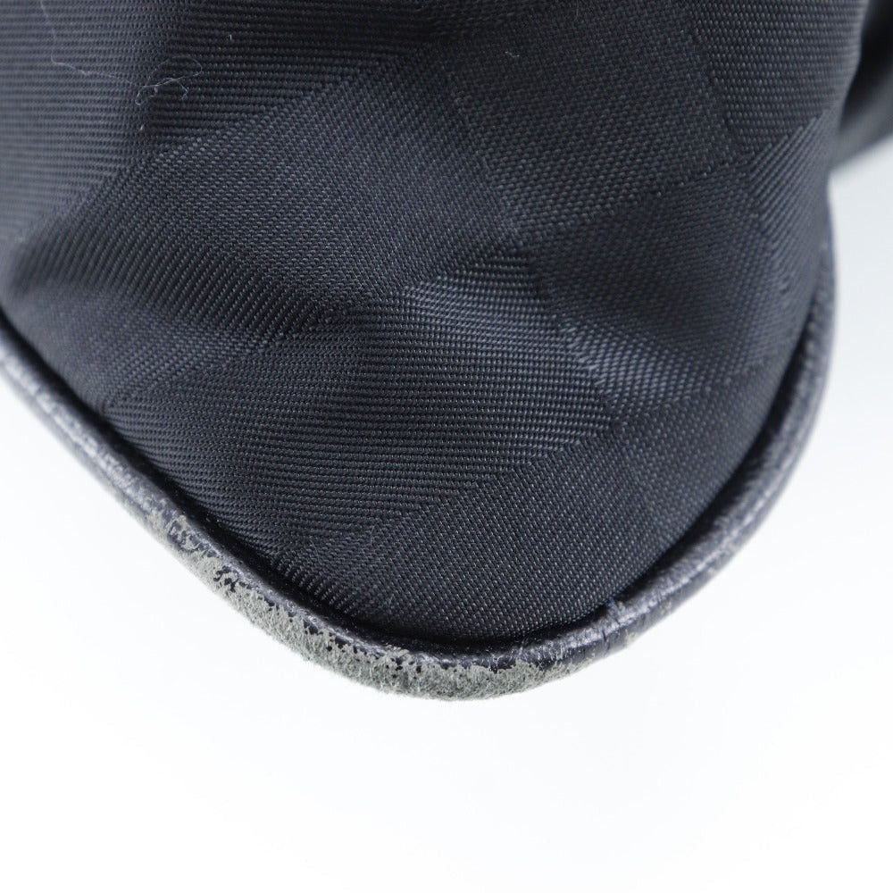 Burberry Nova Check Black Canvas Shoulder Bag (Pre-Owned) Size ONE SIZE - 6 Thumbnail