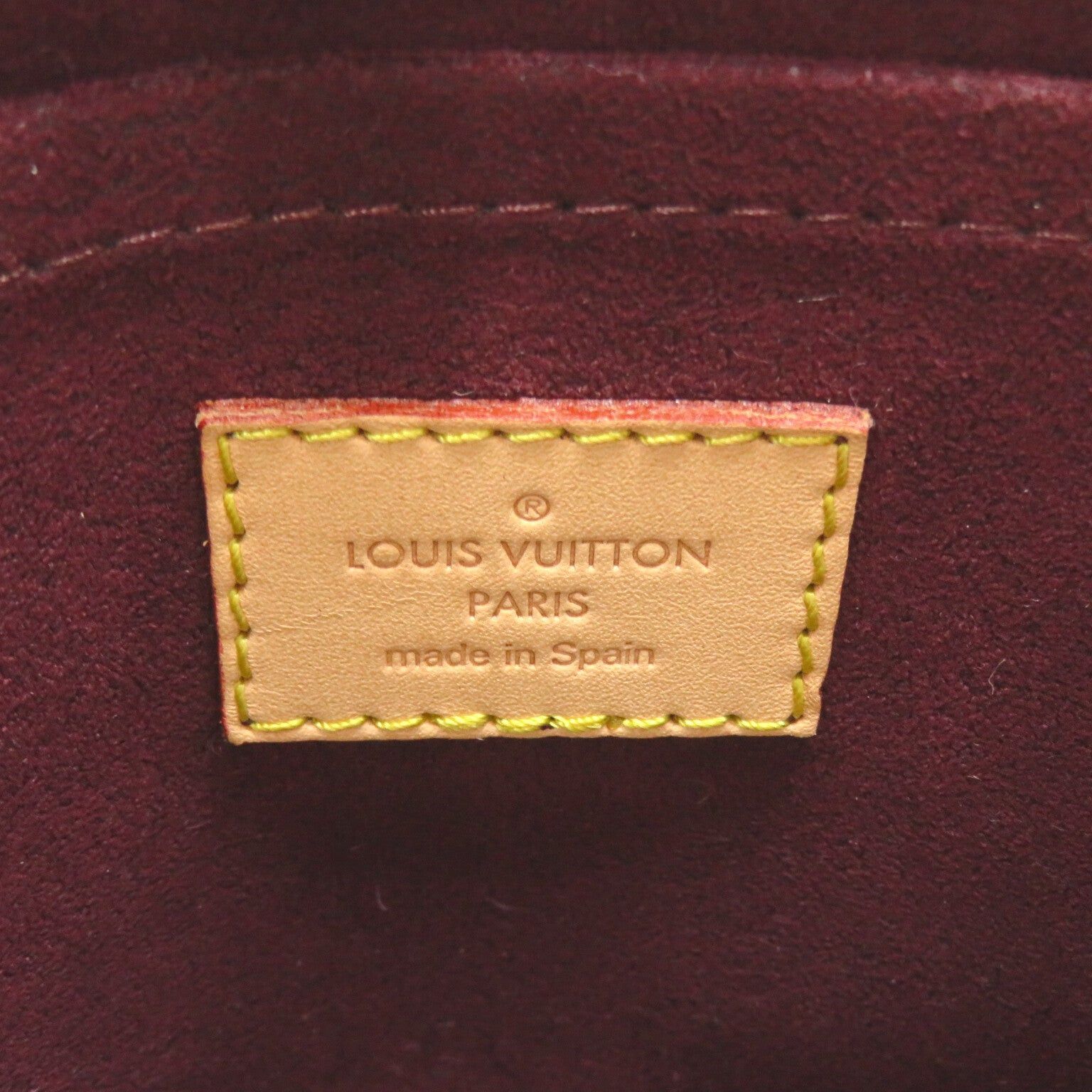 Louis Vuitton Louis Vuitton Montaigne Bb Tote Bag Shoulder Handbag Coated Canvas Monogram Brown Size ONE SIZE - 8 Thumbnail
