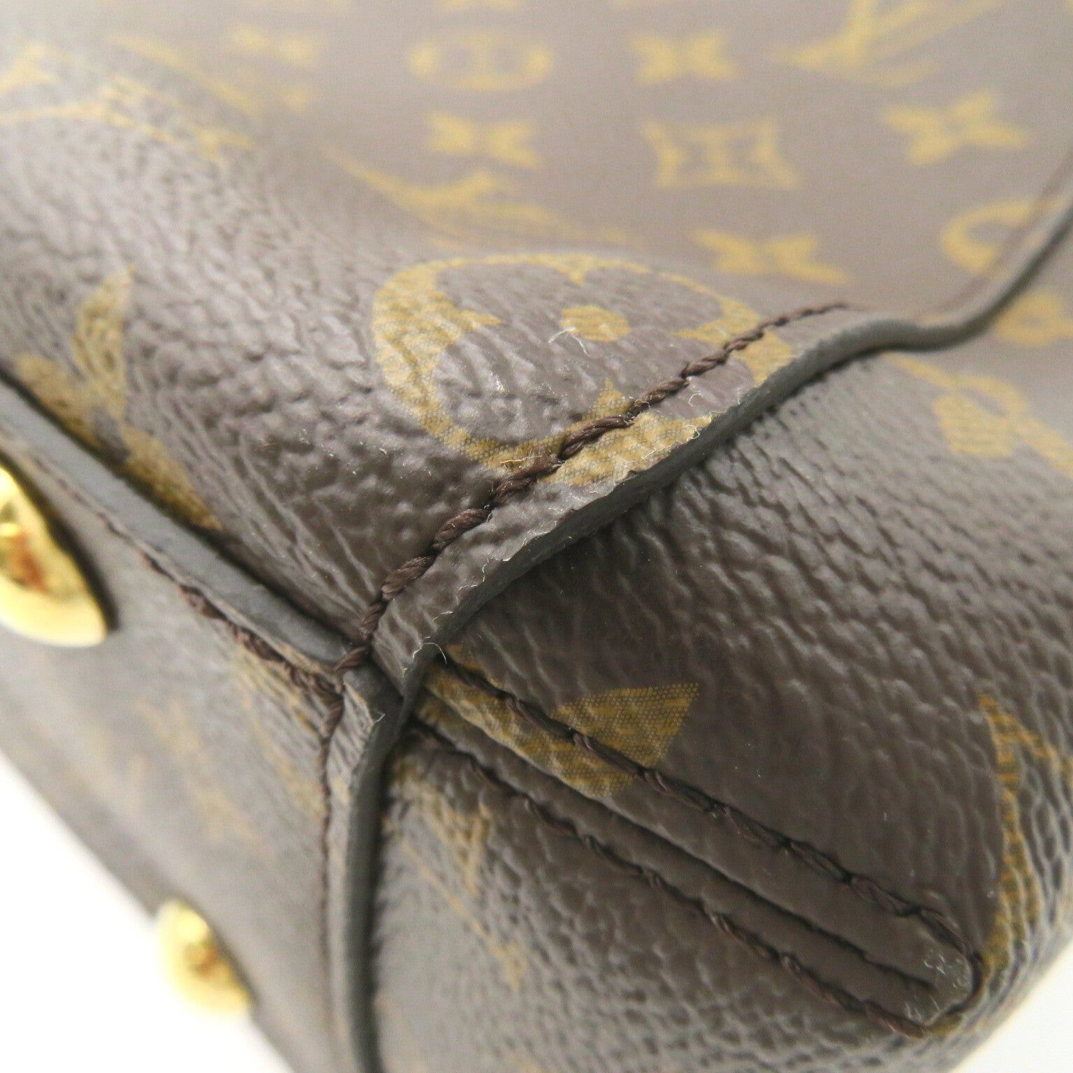 Louis Vuitton Louis Vuitton Montaigne Bb Tote Bag Shoulder Handbag Coated Canvas Monogram Brown Size ONE SIZE - 15 Thumbnail