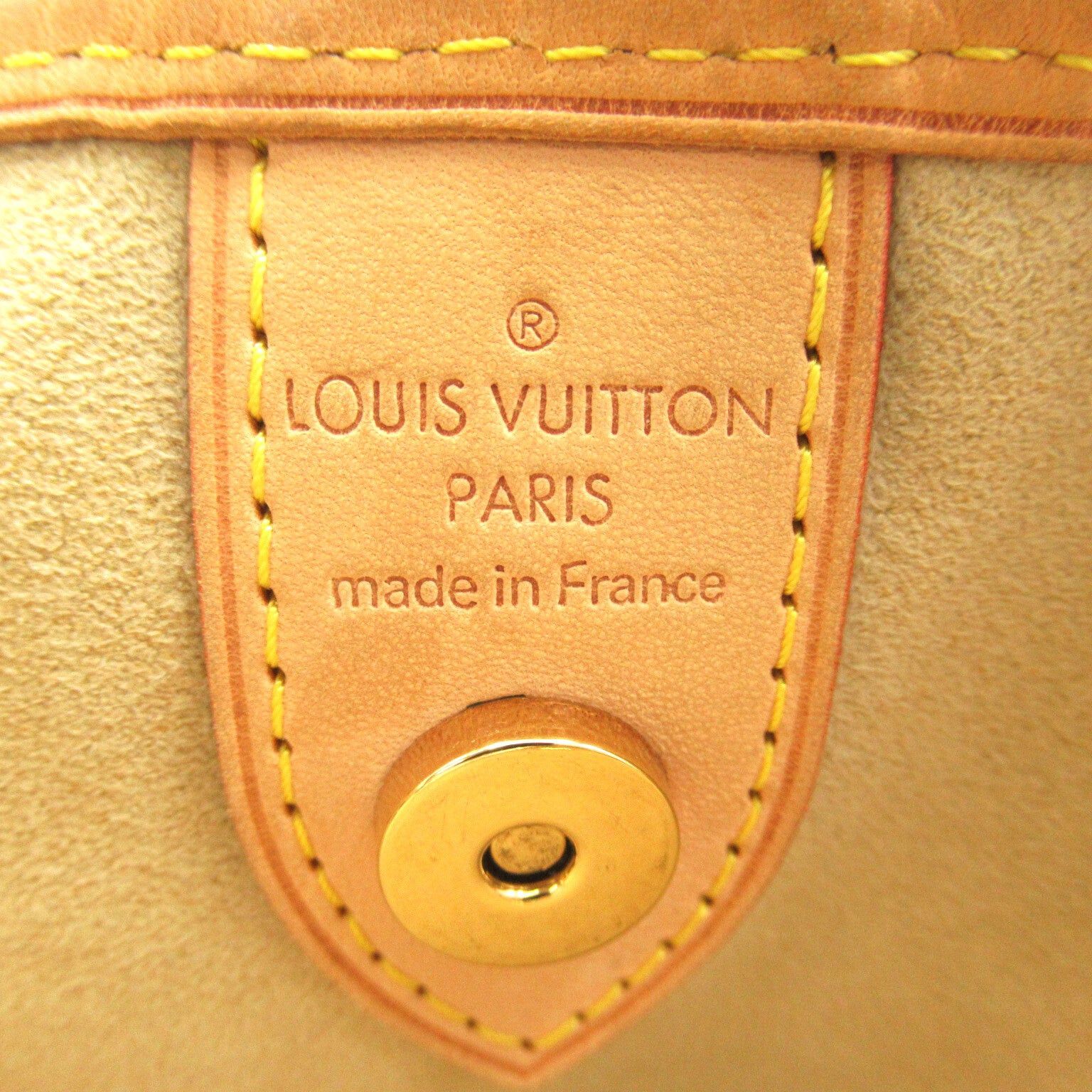 Louis Vuitton Louis Vuitton Galliera Pm Shoulder Bag Coated Canvas Monogram Brown Size ONE SIZE - 8 Thumbnail