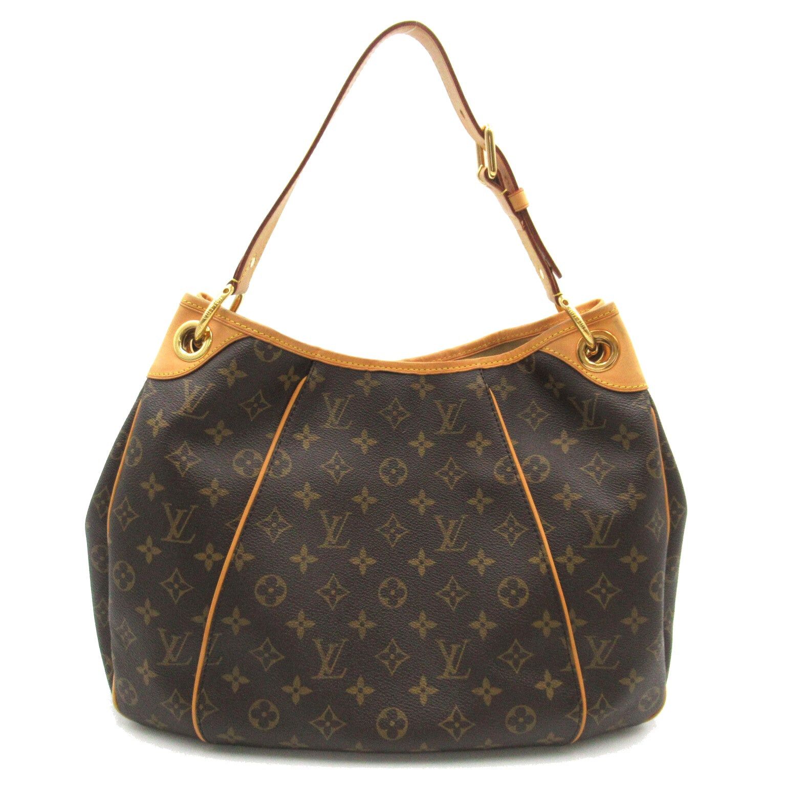 Louis Vuitton Louis Vuitton Galliera Pm Shoulder Bag Coated Canvas Monogram Brown Size ONE SIZE - 2 Thumbnail