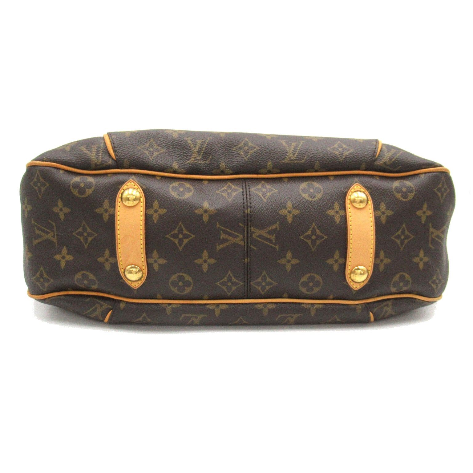 Louis Vuitton Louis Vuitton Galliera Pm Shoulder Bag Coated Canvas Monogram Brown Size ONE SIZE - 4 Thumbnail